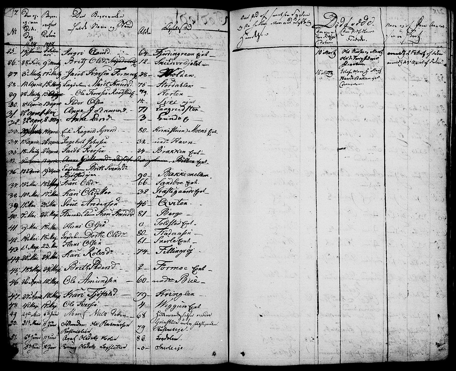 Vågå prestekontor, SAH/PREST-076/H/Ha/Haa/L0004: Parish register (official) no. 4 /1, 1827-1842, p. 217