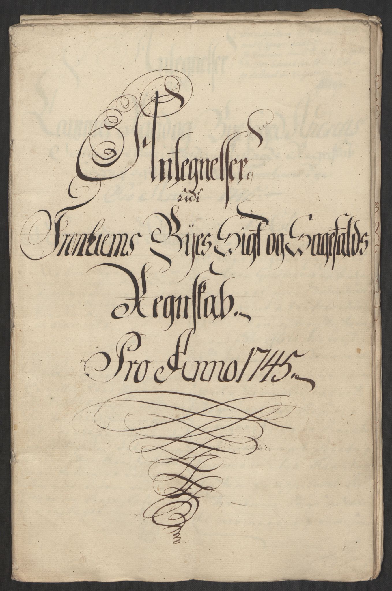 Rentekammeret inntil 1814, Reviderte regnskaper, Byregnskaper, RA/EA-4066/R/Rs/L0541: [S22] Sikt og sakefall, 1743-1746, p. 264