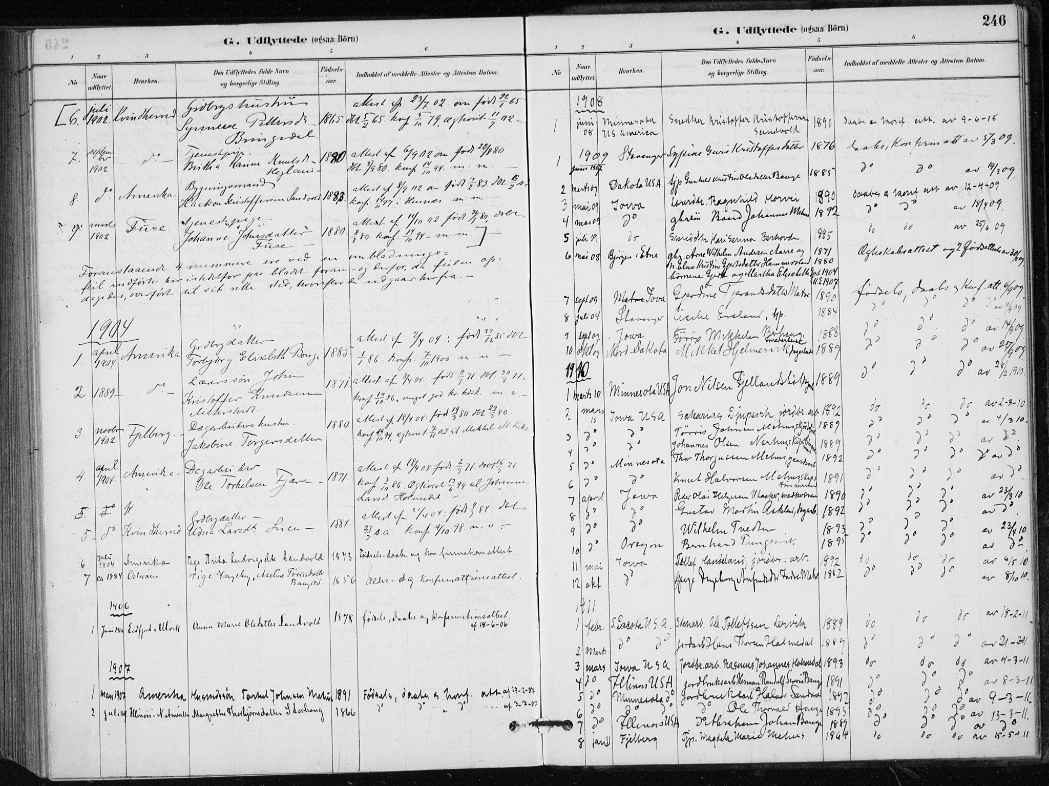 Skånevik sokneprestembete, SAB/A-77801/H/Haa: Parish register (official) no. C  1, 1879-1917, p. 246