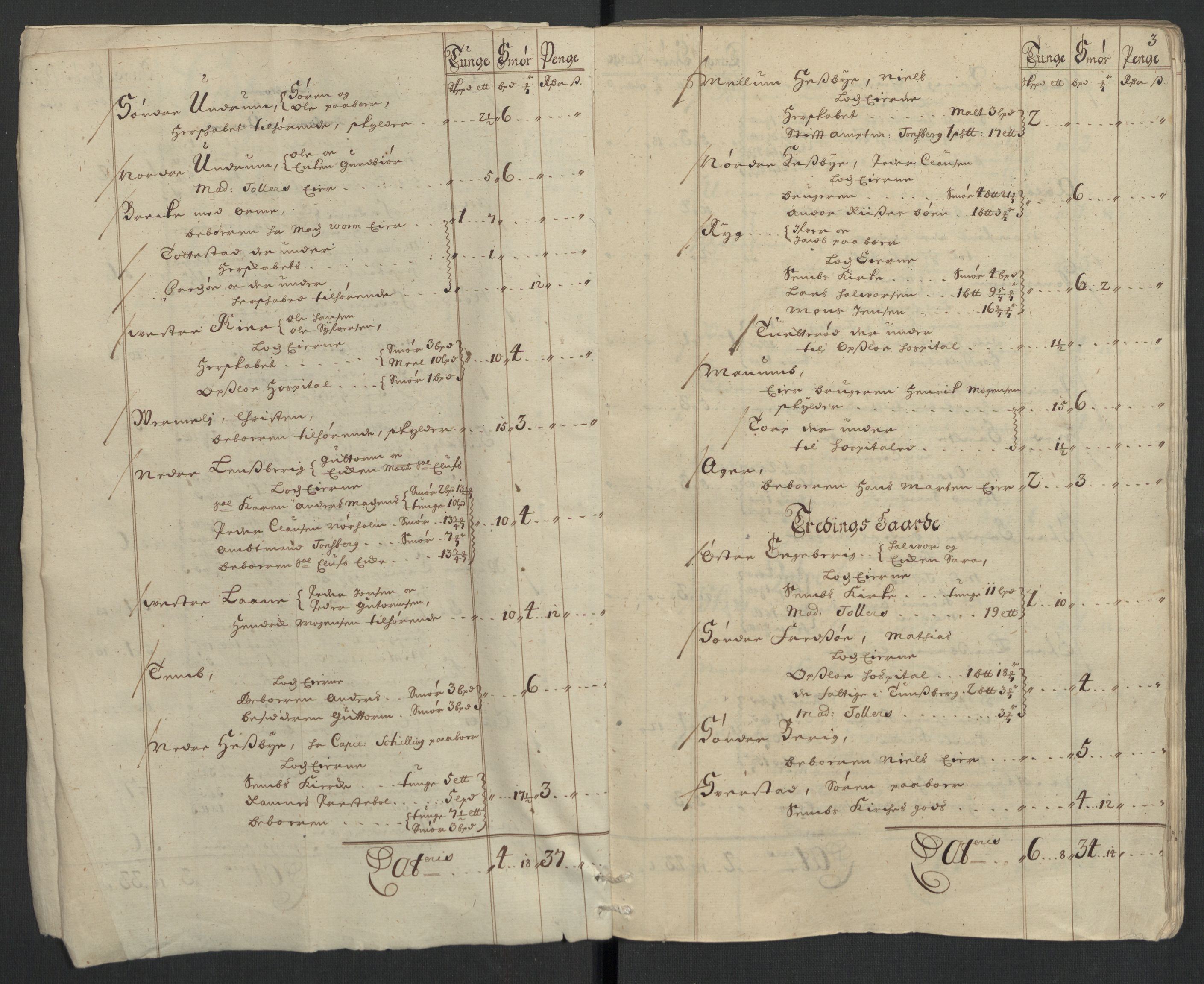 Rentekammeret inntil 1814, Reviderte regnskaper, Fogderegnskap, RA/EA-4092/R32/L1868: Fogderegnskap Jarlsberg grevskap, 1697-1699, p. 456