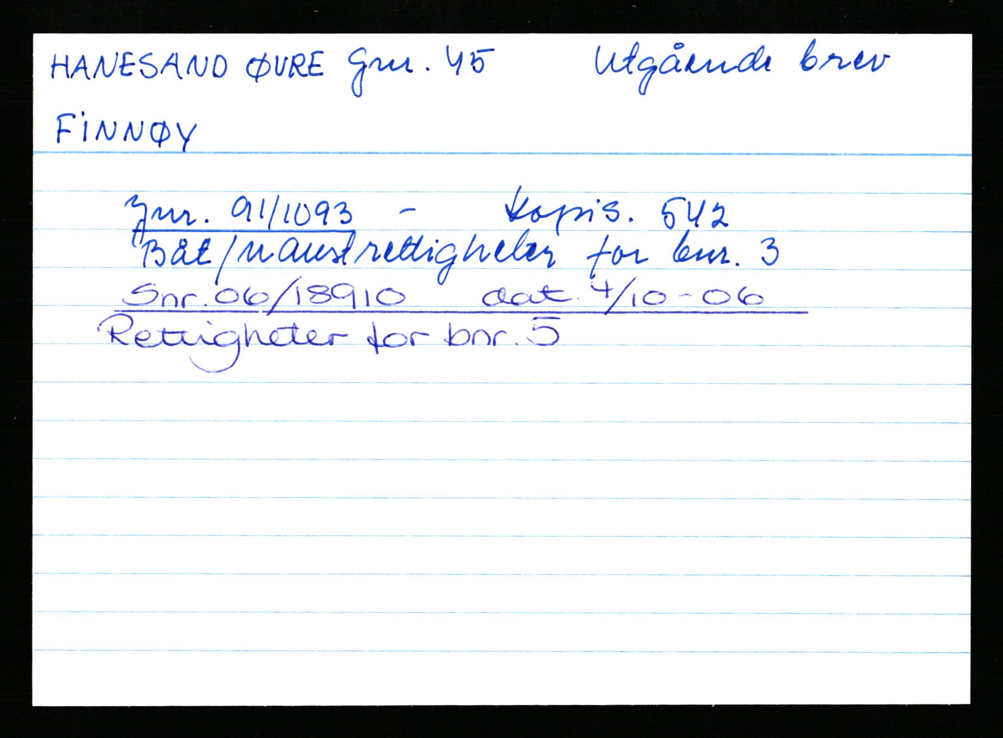 Statsarkivet i Stavanger, AV/SAST-A-101971/03/Y/Yk/L0015: Registerkort sortert etter gårdsnavn: Haneberg - Haugland nedre, 1750-1930, p. 123