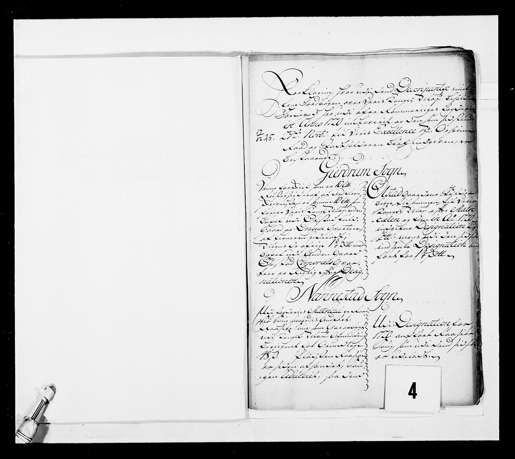 Stattholderembetet 1572-1771, AV/RA-EA-2870/Ek/L0039/0001: Jordebøker o.a. 1720-1728 vedkommende krongodset: / Krongods i Akershus bispedømme, 1725-1727, p. 20