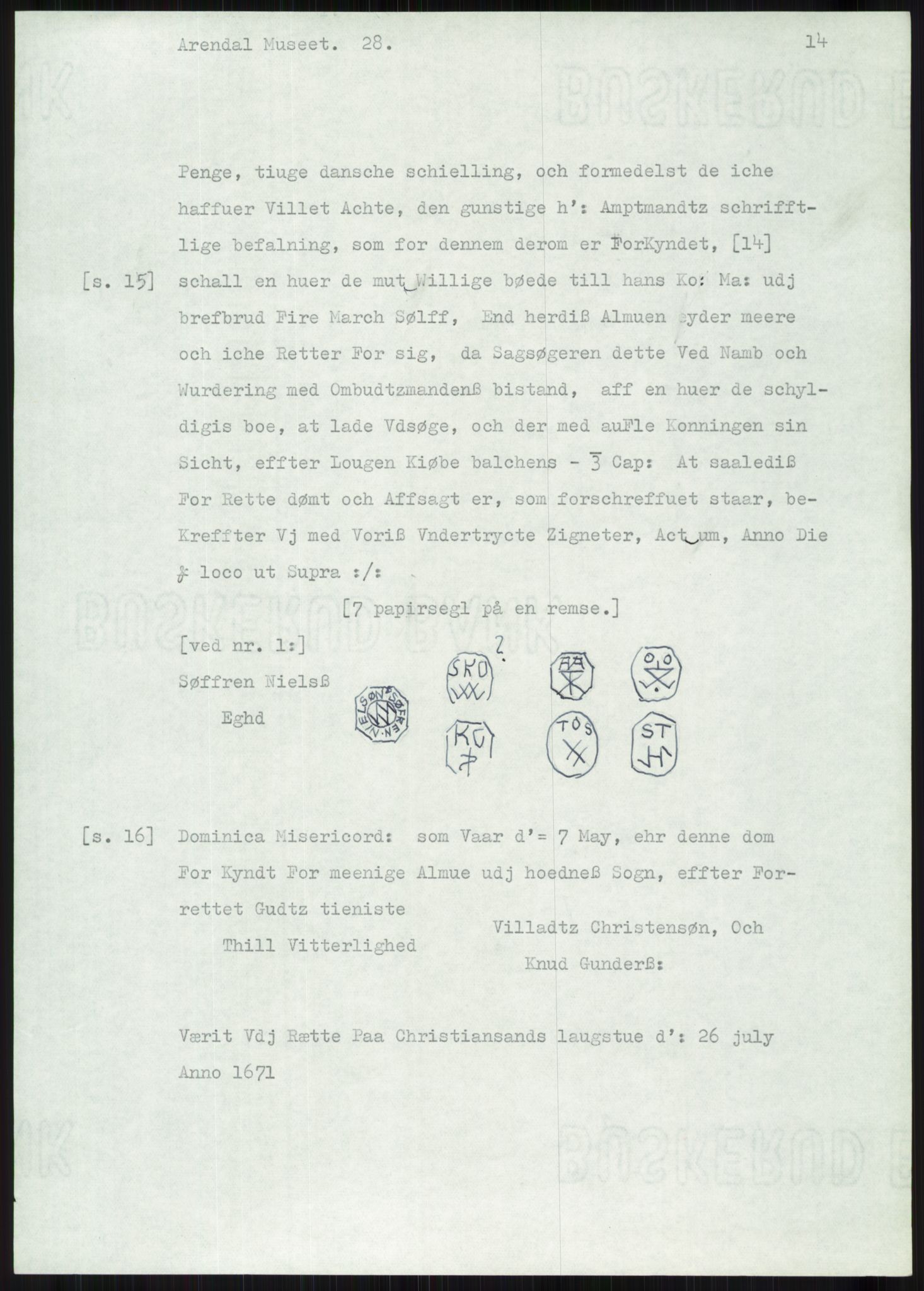 Samlinger til kildeutgivelse, Diplomavskriftsamlingen, AV/RA-EA-4053/H/Ha, p. 1667