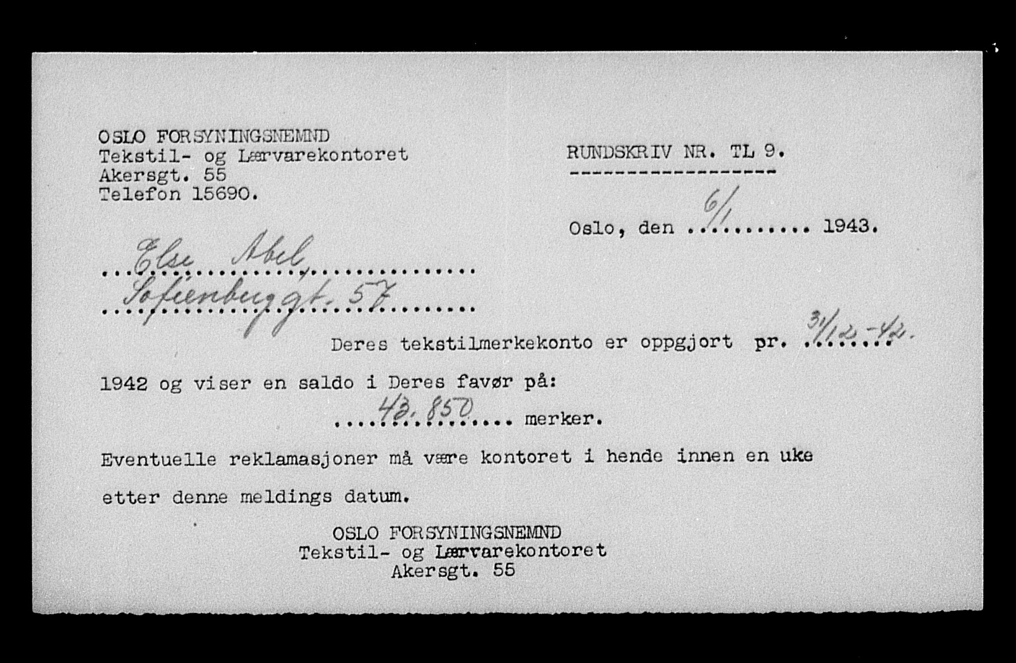 Justisdepartementet, Tilbakeføringskontoret for inndratte formuer, AV/RA-S-1564/H/Hc/Hcc/L0983: --, 1945-1947, p. 647