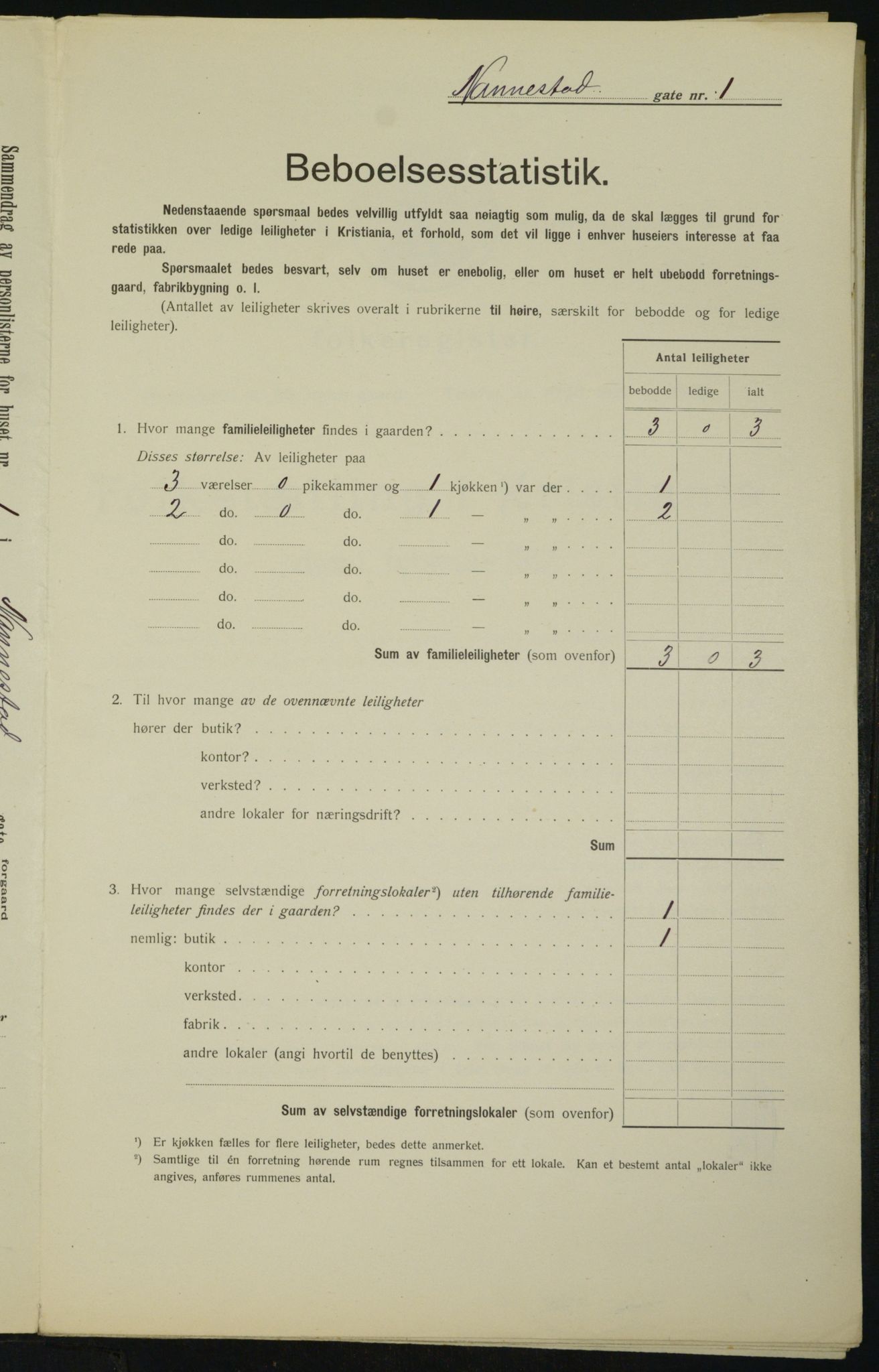 OBA, Municipal Census 1912 for Kristiania, 1912, p. 69592