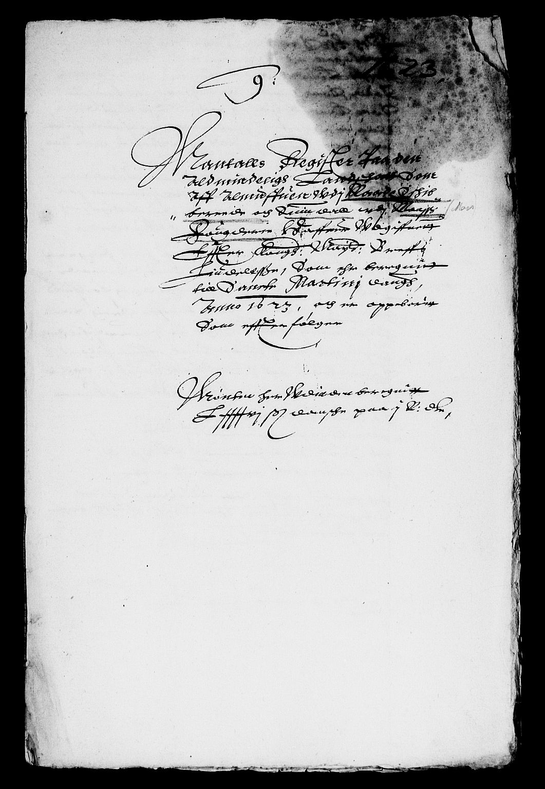 Rentekammeret inntil 1814, Reviderte regnskaper, Lensregnskaper, AV/RA-EA-5023/R/Rb/Rba/L0066: Akershus len, 1623-1624