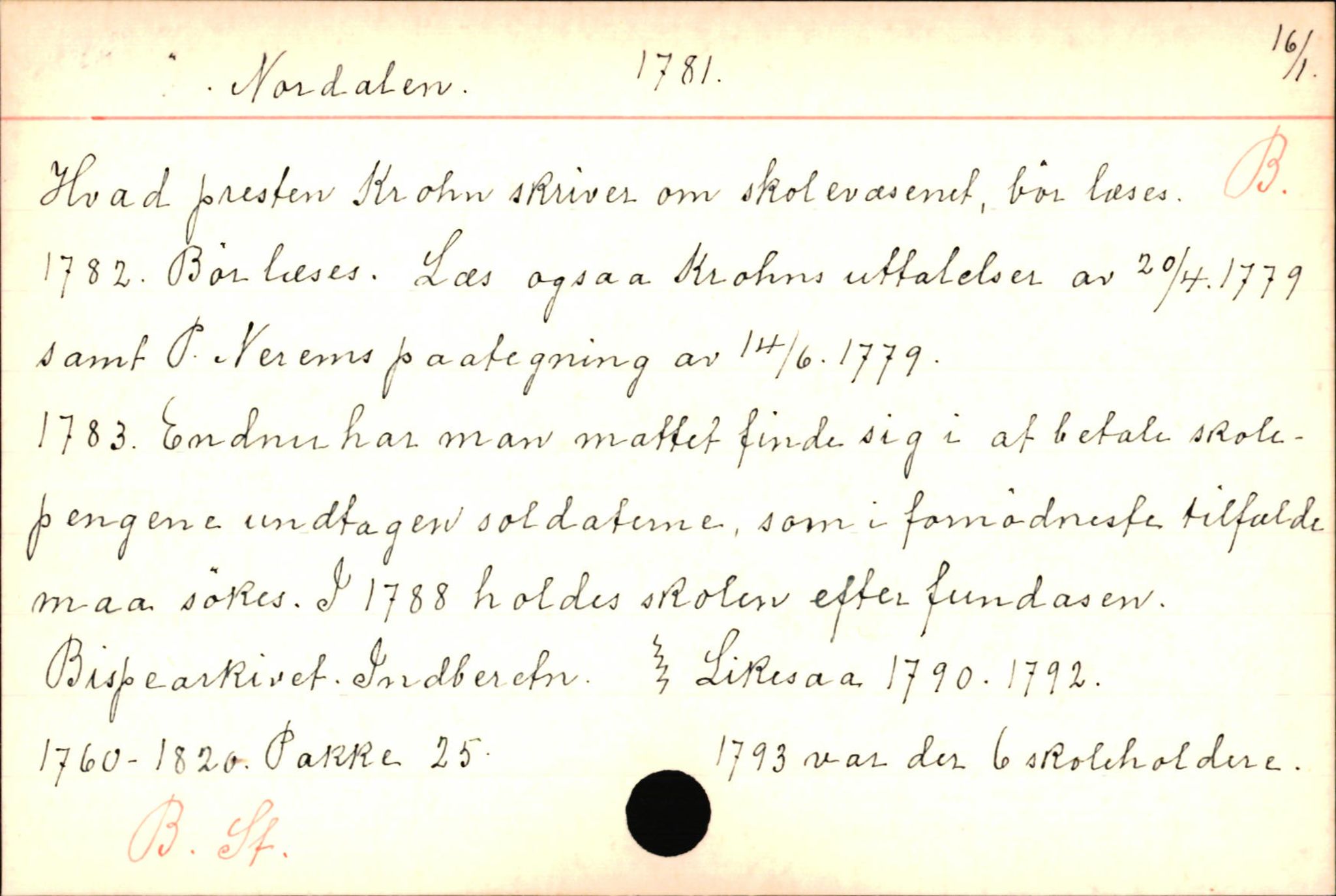 Haugen, Johannes - lærer, AV/SAB-SAB/PA-0036/01/L0001: Om klokkere og lærere, 1521-1904, p. 10913