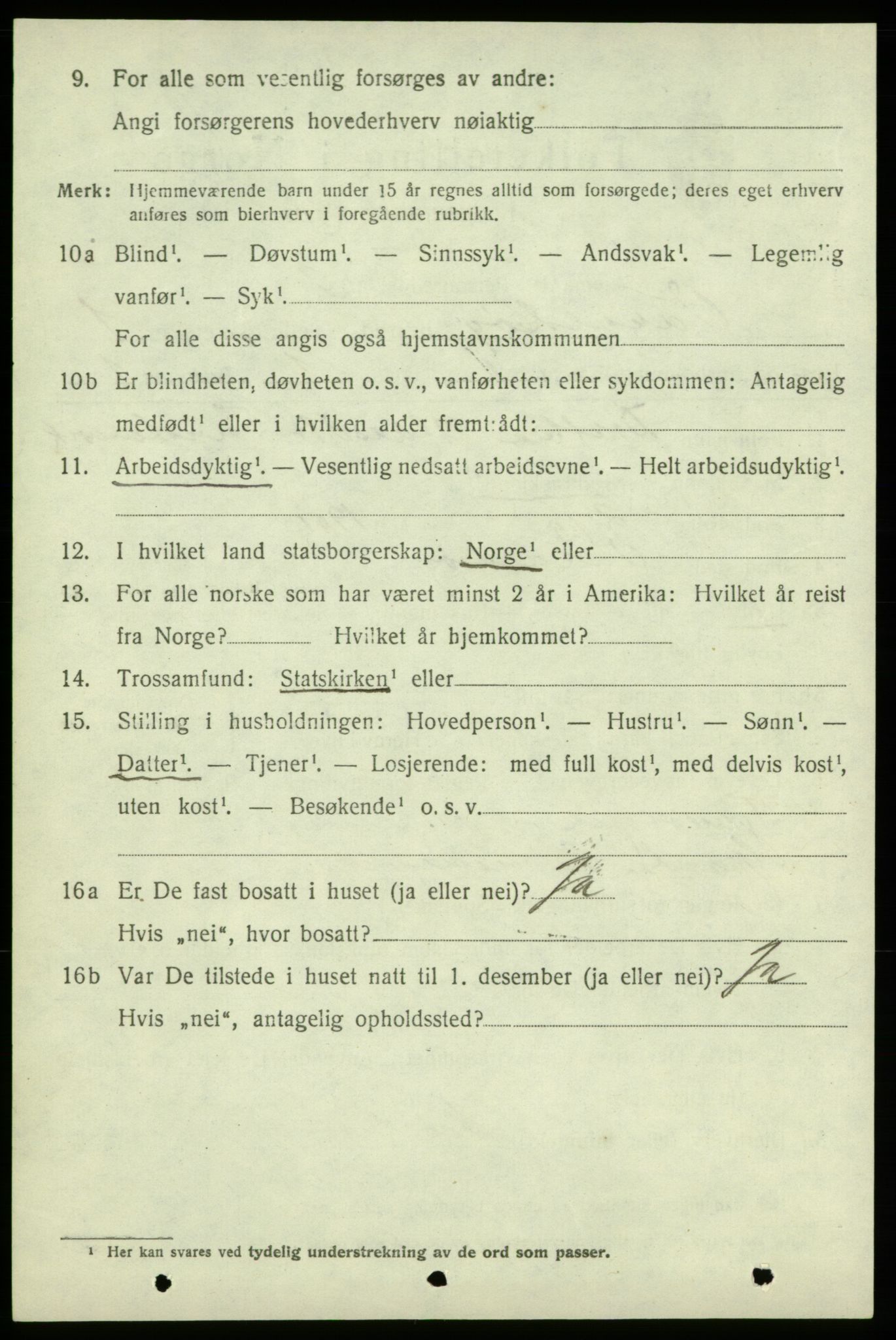 SAB, 1920 census for Varaldsøy, 1920, p. 604