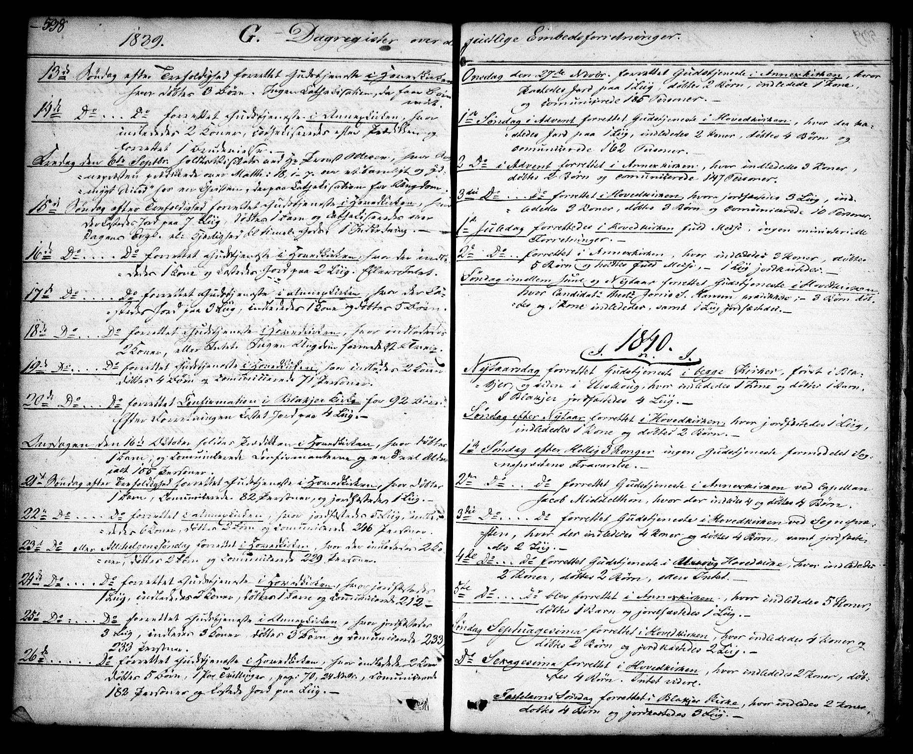 Aurskog prestekontor Kirkebøker, AV/SAO-A-10304a/F/Fa/L0006: Parish register (official) no. I 6, 1829-1853, p. 538