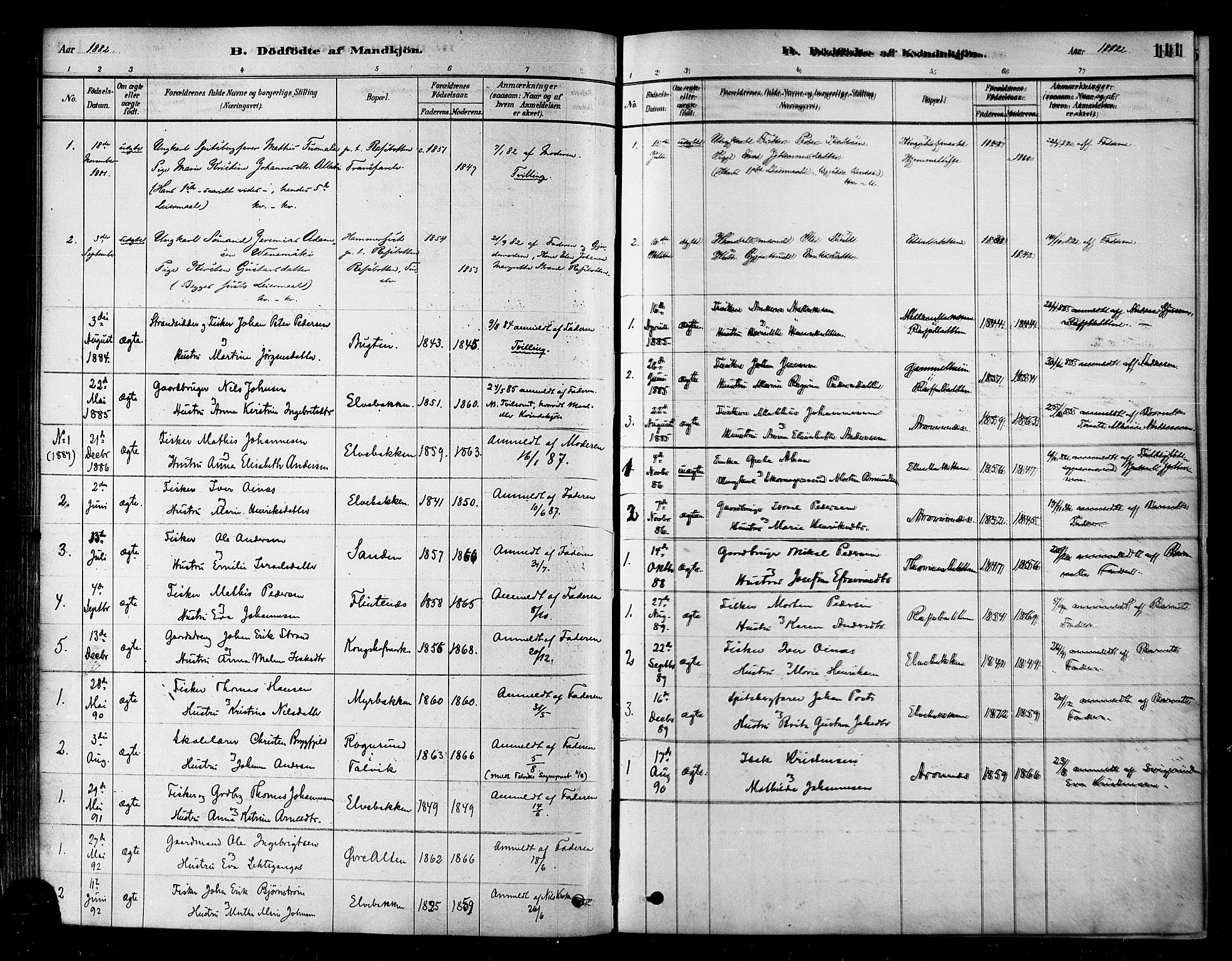 Alta sokneprestkontor, SATØ/S-1338/H/Ha/L0002.kirke: Parish register (official) no. 2, 1879-1892, p. 111