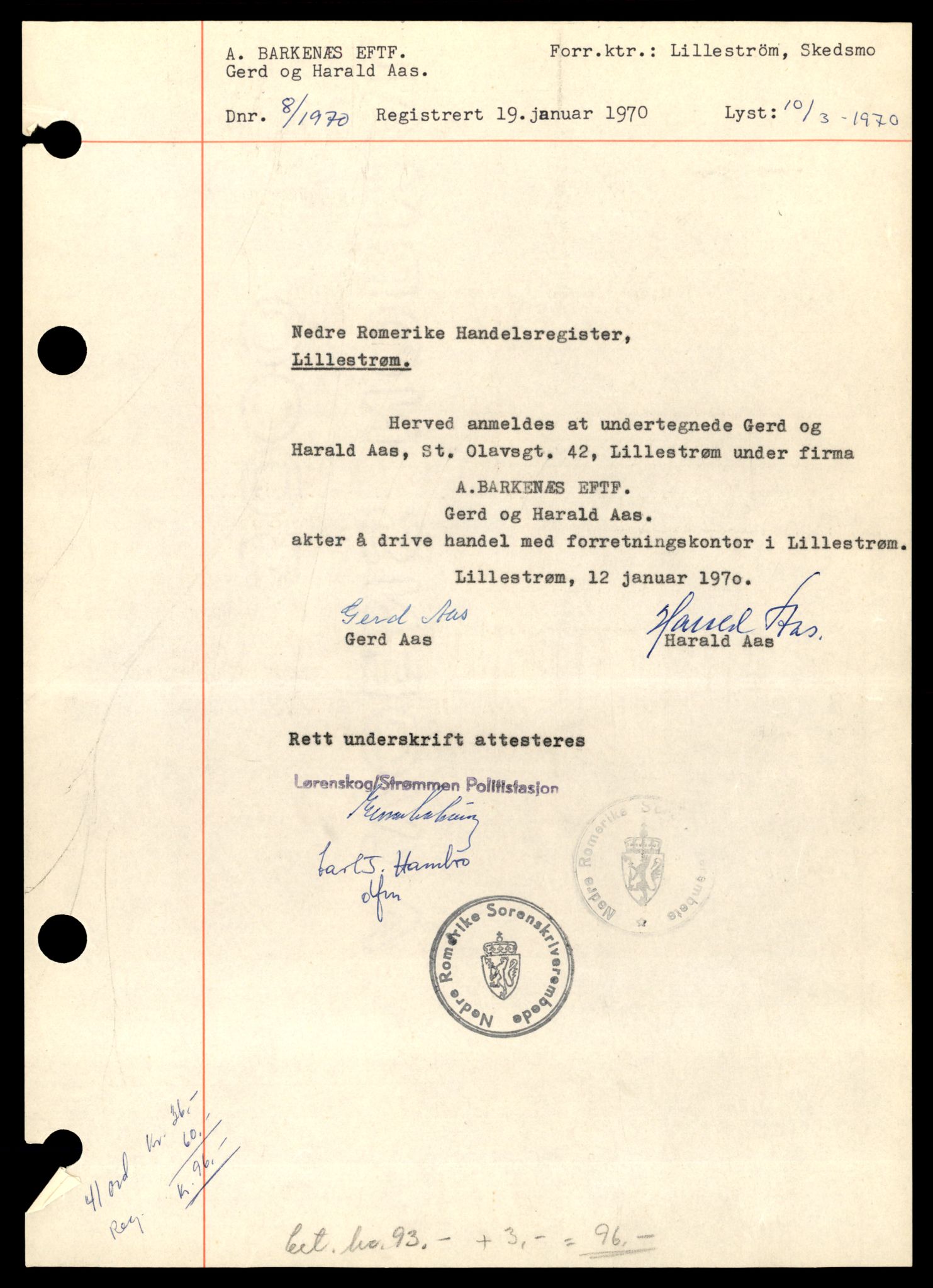 Nedre Romerike sorenskriveri, AV/SAT-A-10469/K/Ke/Kea/L0001: Enkeltmannsforetak, aksjeselskap og andelslag, A - Aq, 1944-1989