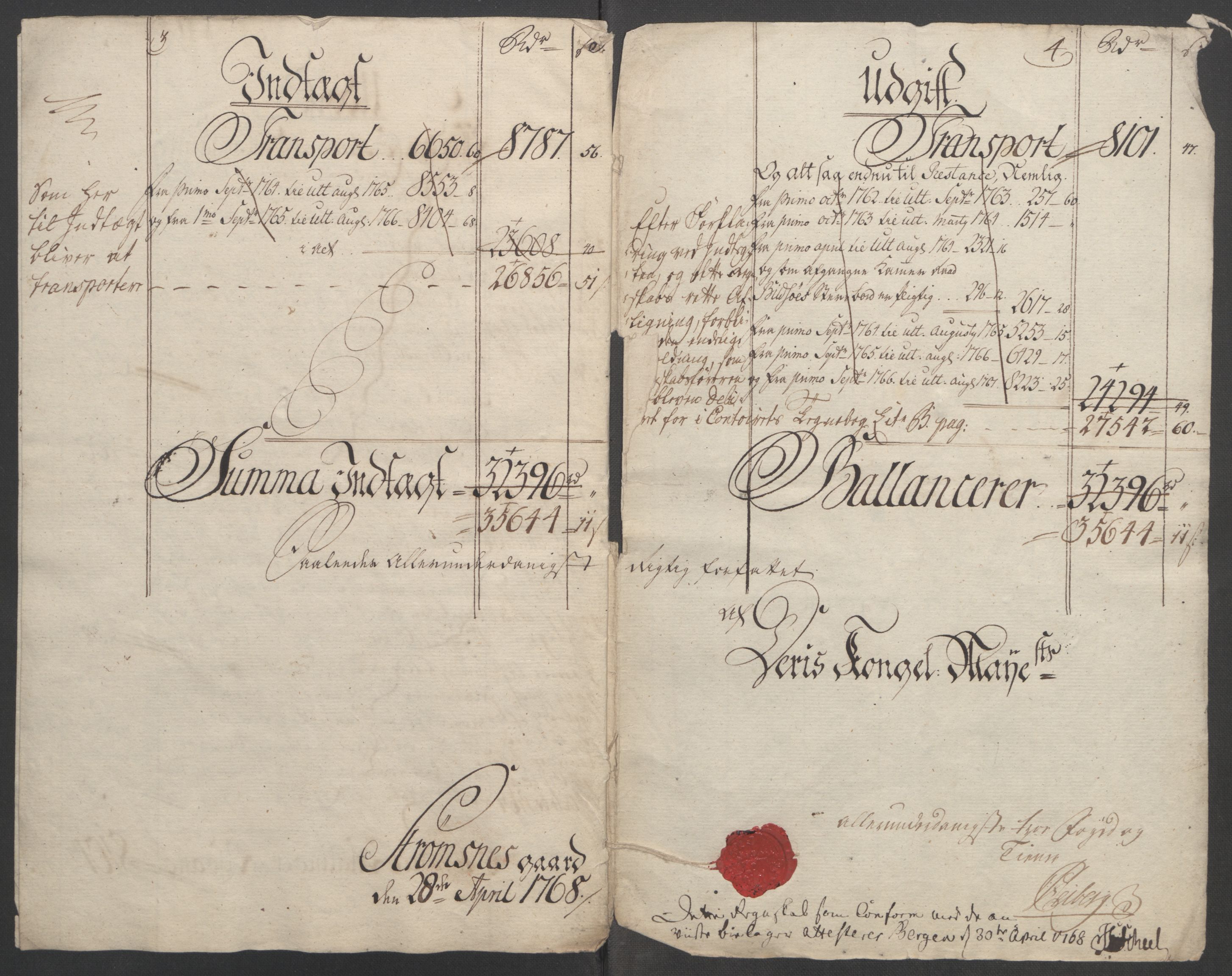 Rentekammeret inntil 1814, Reviderte regnskaper, Fogderegnskap, AV/RA-EA-4092/R51/L3303: Ekstraskatten Nordhordland og Voss, 1762-1772, p. 144