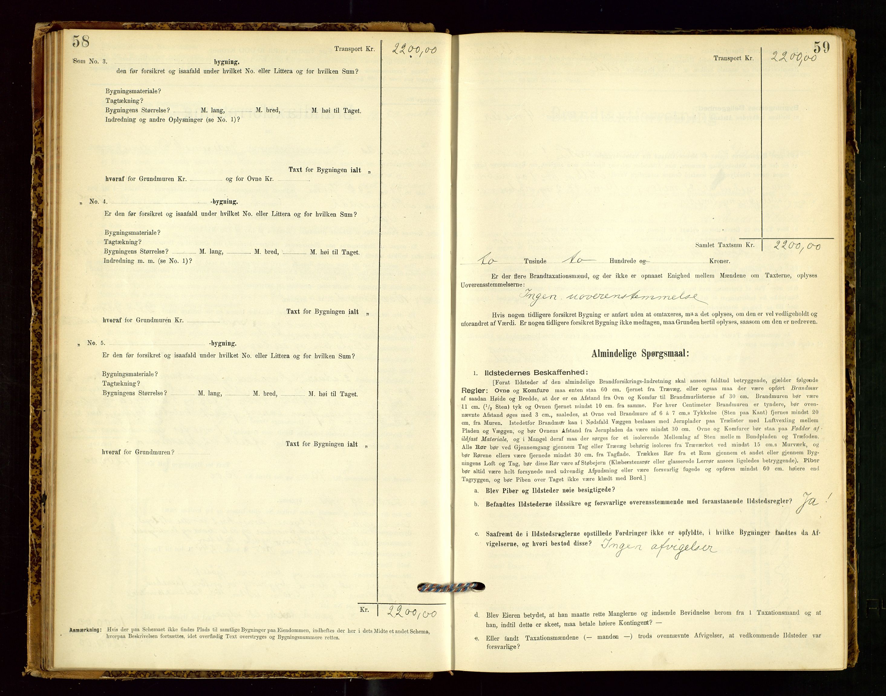 Eigersund lensmannskontor, AV/SAST-A-100171/Gob/L0001: Skjemaprotokoll, 1894-1909, p. 58-59