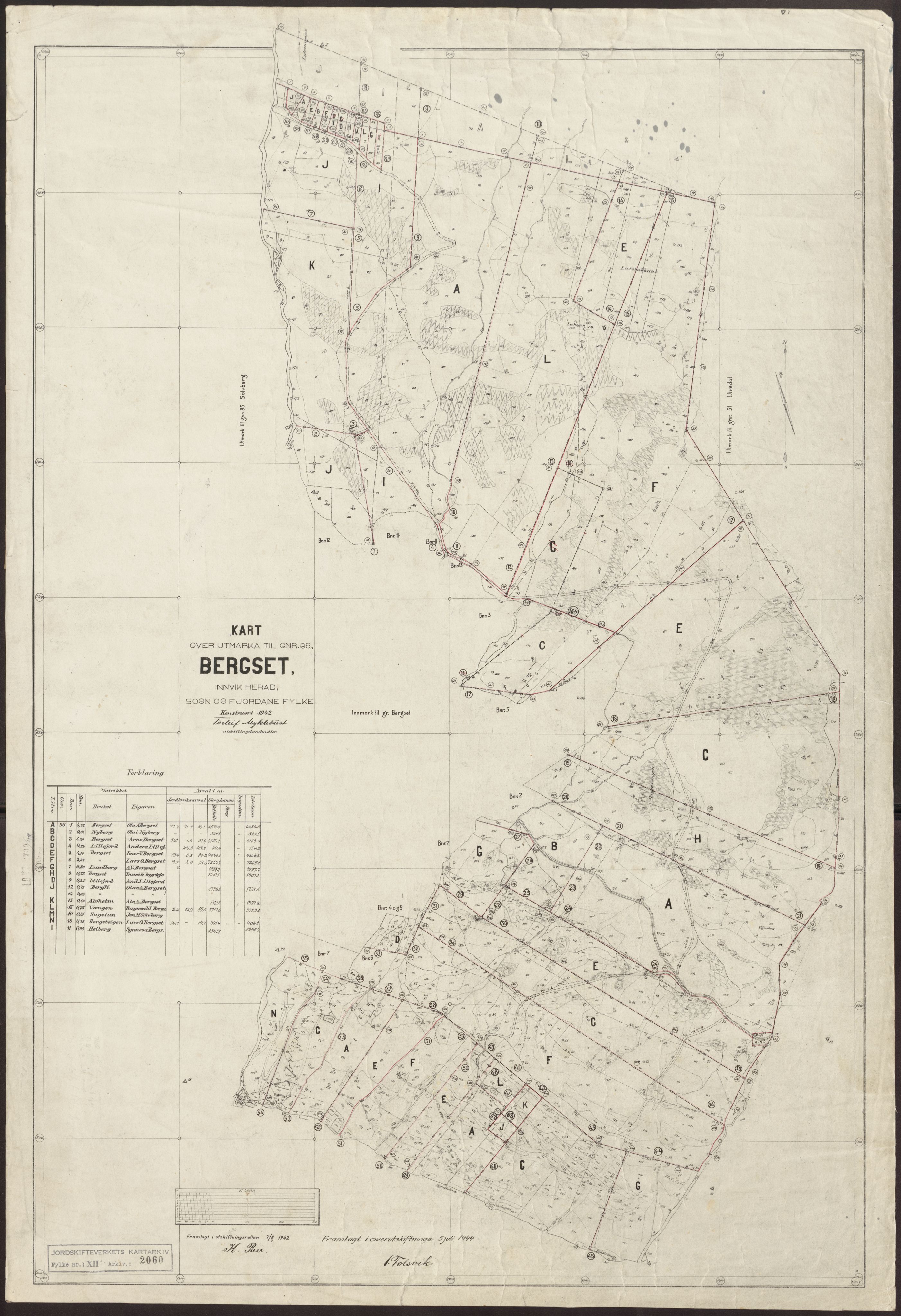 Jordskifteverkets kartarkiv, AV/RA-S-3929/T, 1859-1988, p. 2488