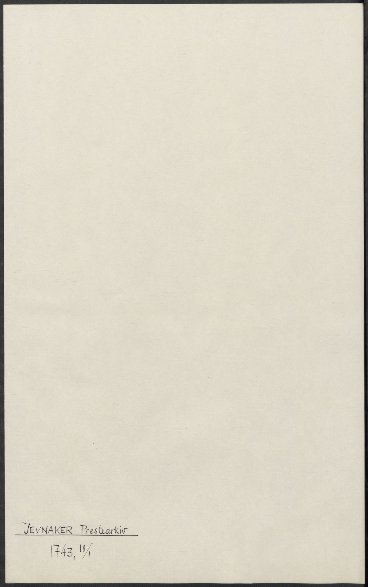 Riksarkivets diplomsamling, RA/EA-5965/F15/L0014: Prestearkiv - Oppland, 1696-1879, p. 77