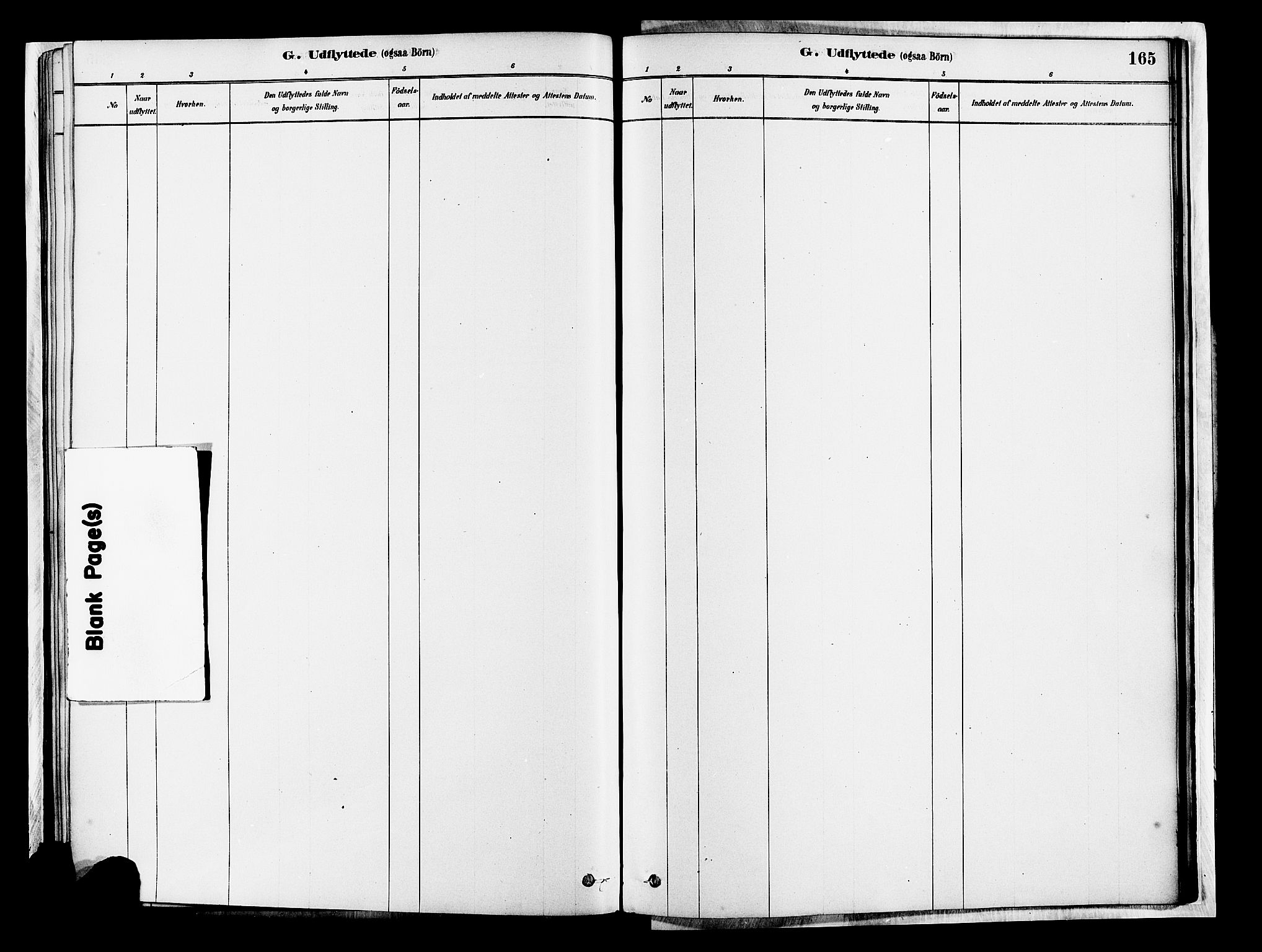 Tysvær sokneprestkontor, AV/SAST-A -101864/H/Ha/Haa/L0007: Parish register (official) no. A 7, 1878-1897, p. 165