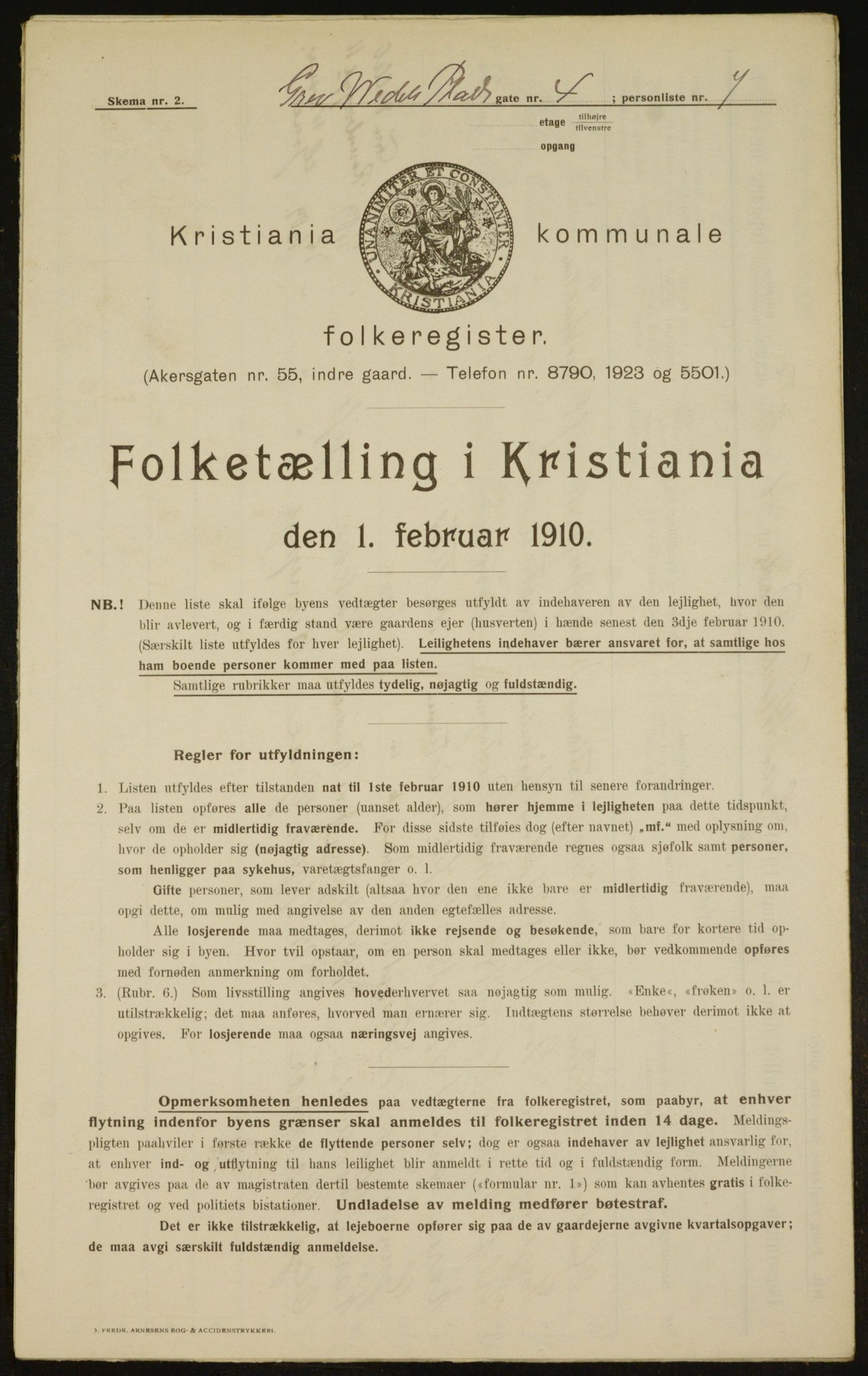 OBA, Municipal Census 1910 for Kristiania, 1910, p. 28387