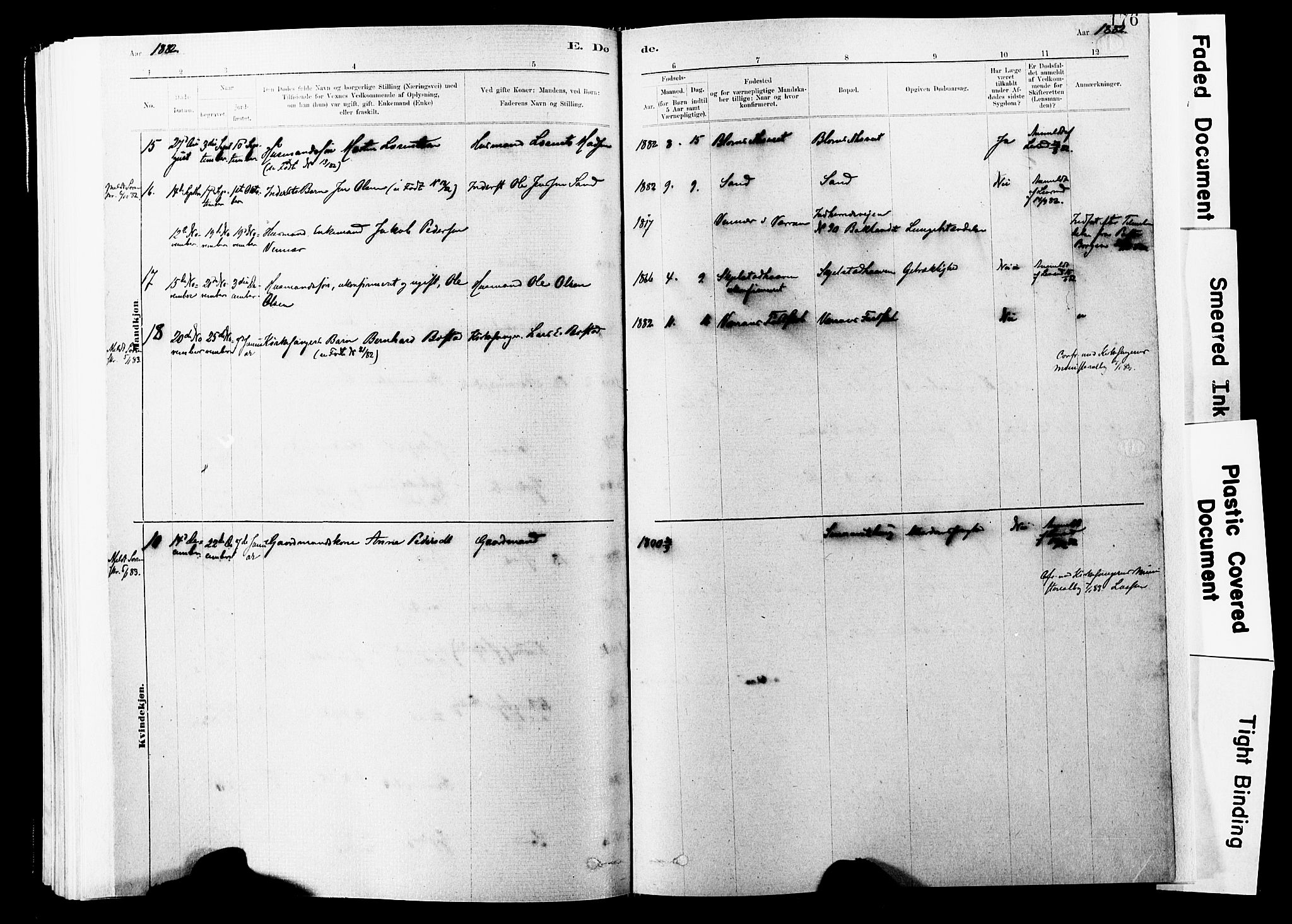 Ministerialprotokoller, klokkerbøker og fødselsregistre - Nord-Trøndelag, AV/SAT-A-1458/744/L0420: Parish register (official) no. 744A04, 1882-1904, p. 176