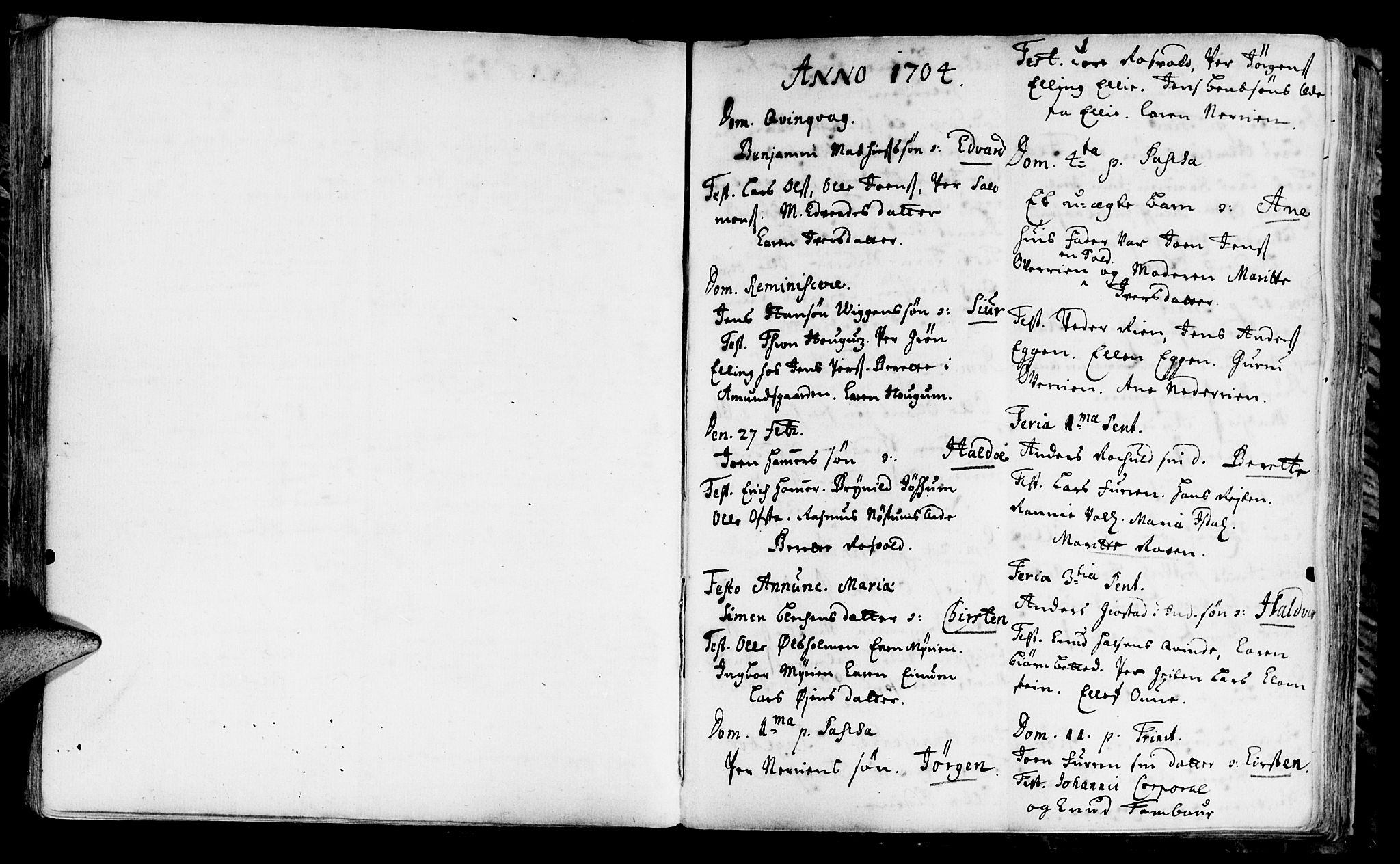 Ministerialprotokoller, klokkerbøker og fødselsregistre - Sør-Trøndelag, SAT/A-1456/665/L0766: Parish register (official) no. 665A01, 1702-1735