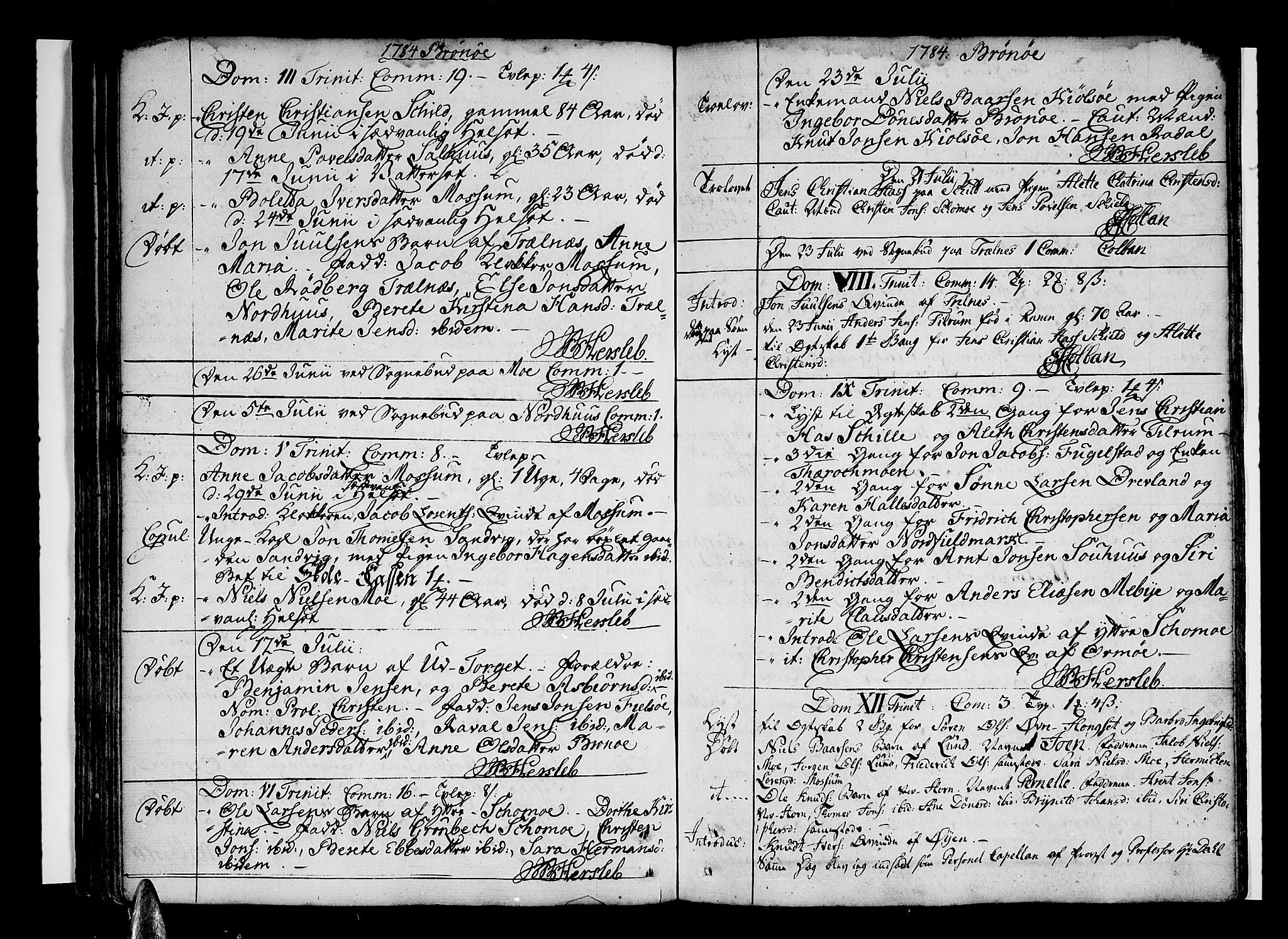 Ministerialprotokoller, klokkerbøker og fødselsregistre - Nordland, SAT/A-1459/813/L0195: Parish register (official) no. 813A05, 1752-1803, p. 107