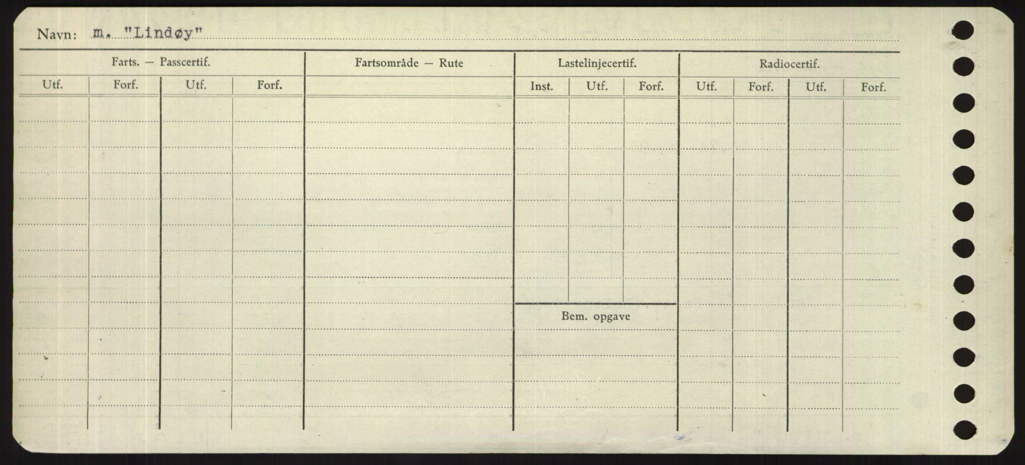 Sjøfartsdirektoratet med forløpere, Skipsmålingen, RA/S-1627/H/Hd/L0023: Fartøy, Lia-Løv, p. 156