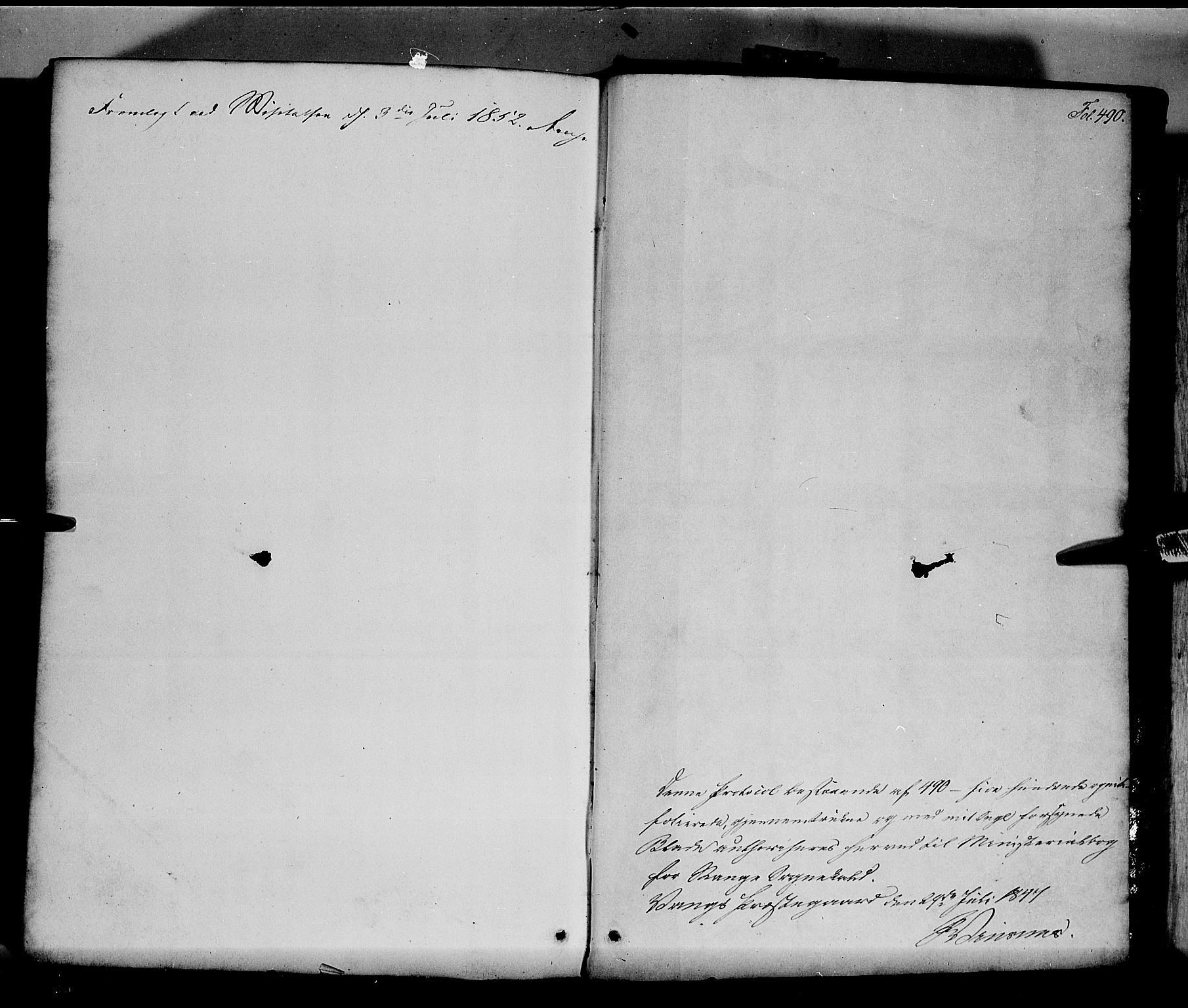 Stange prestekontor, SAH/PREST-002/K/L0011: Parish register (official) no. 11, 1846-1852, p. 490