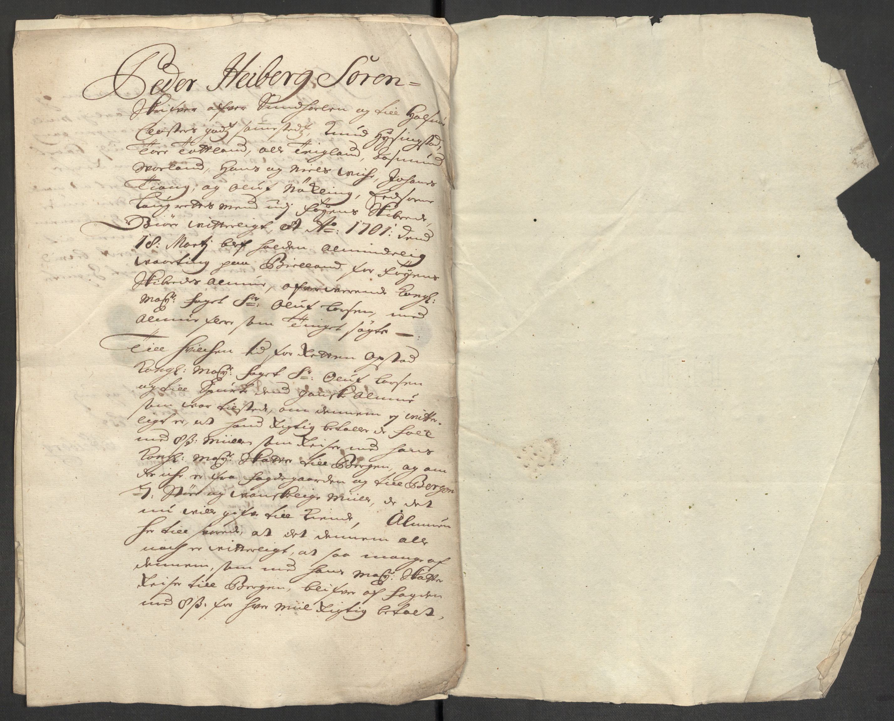 Rentekammeret inntil 1814, Reviderte regnskaper, Fogderegnskap, AV/RA-EA-4092/R48/L2979: Fogderegnskap Sunnhordland og Hardanger, 1700-1701, p. 297