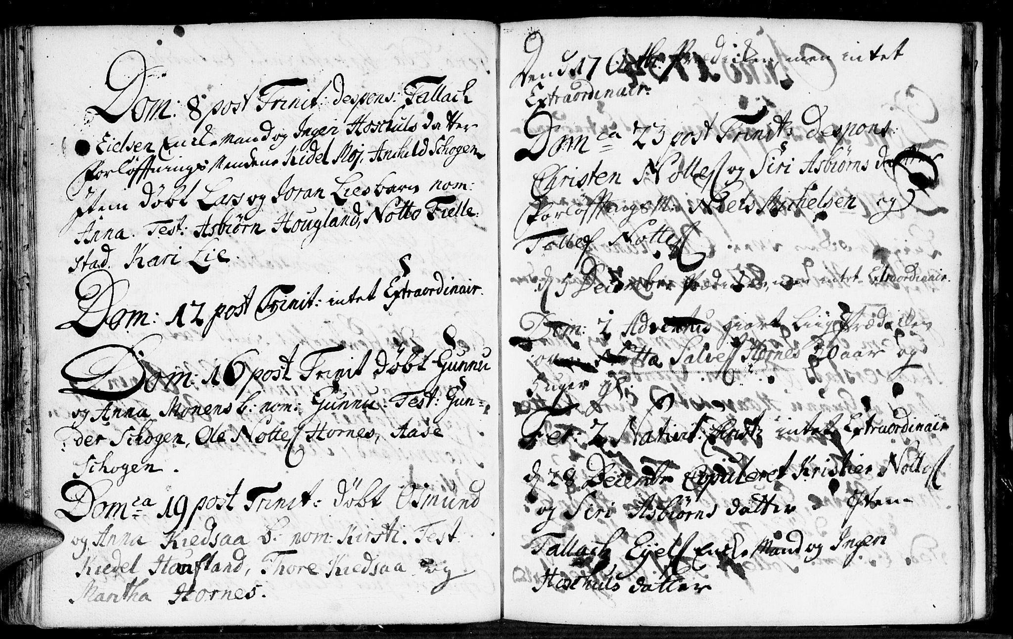 Evje sokneprestkontor, AV/SAK-1111-0008/F/Fa/Fab/L0001: Parish register (official) no. A 1, 1704-1764, p. 108-109