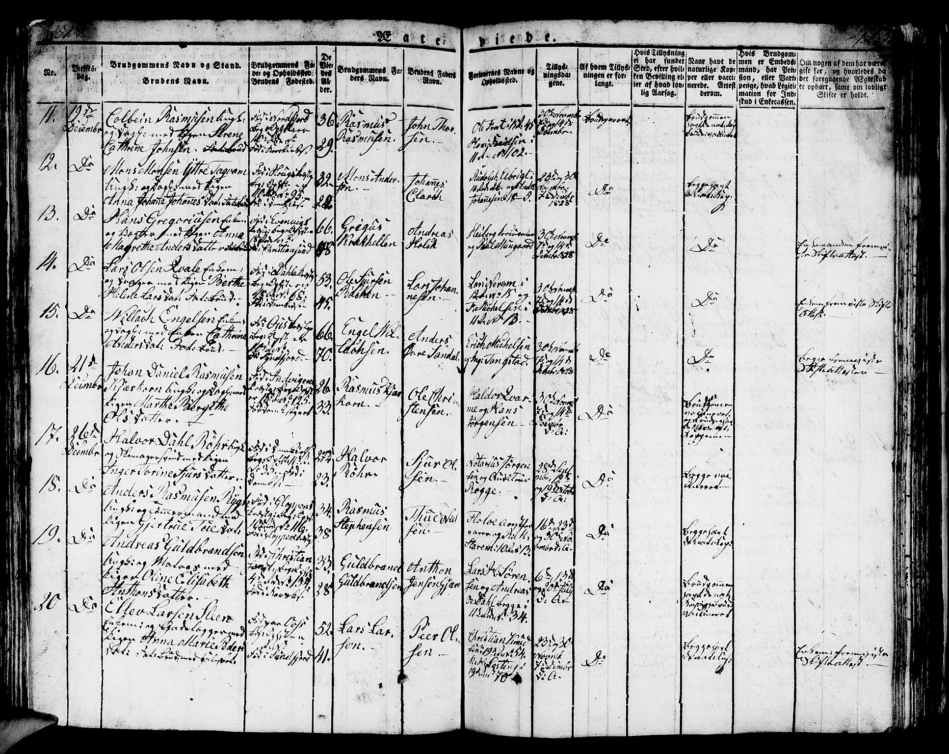 Domkirken sokneprestembete, AV/SAB-A-74801/H/Hab/L0002: Parish register (copy) no. A 2, 1821-1839, p. 425