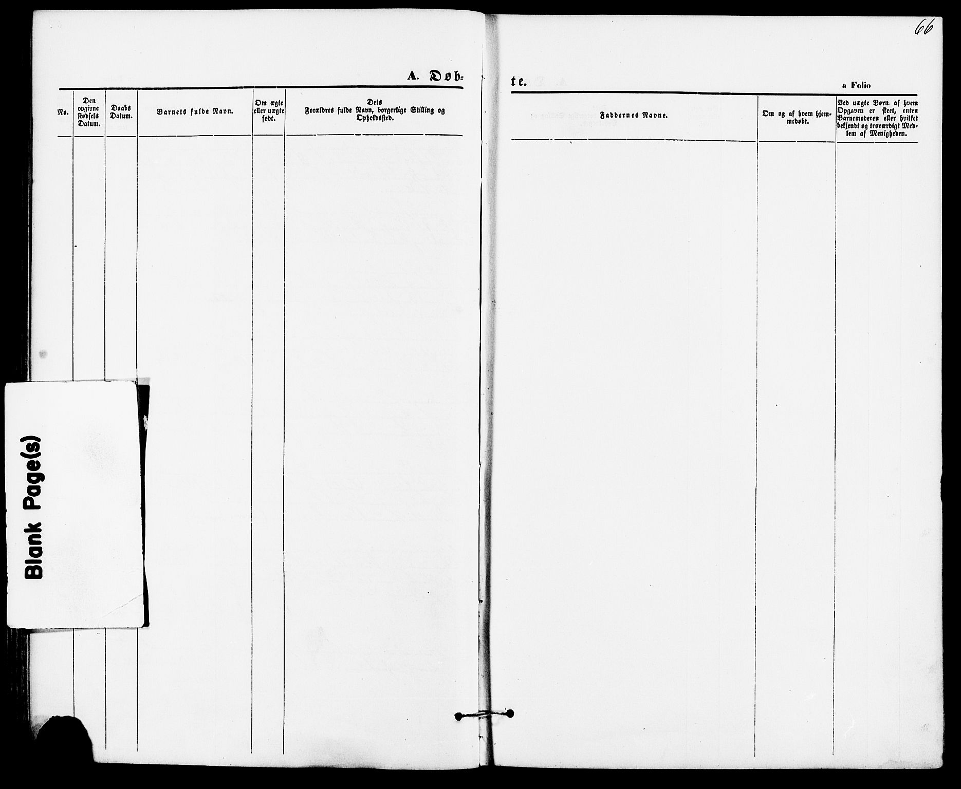 Suldal sokneprestkontor, AV/SAST-A-101845/01/IV/L0010: Parish register (official) no. A 10, 1869-1878, p. 66