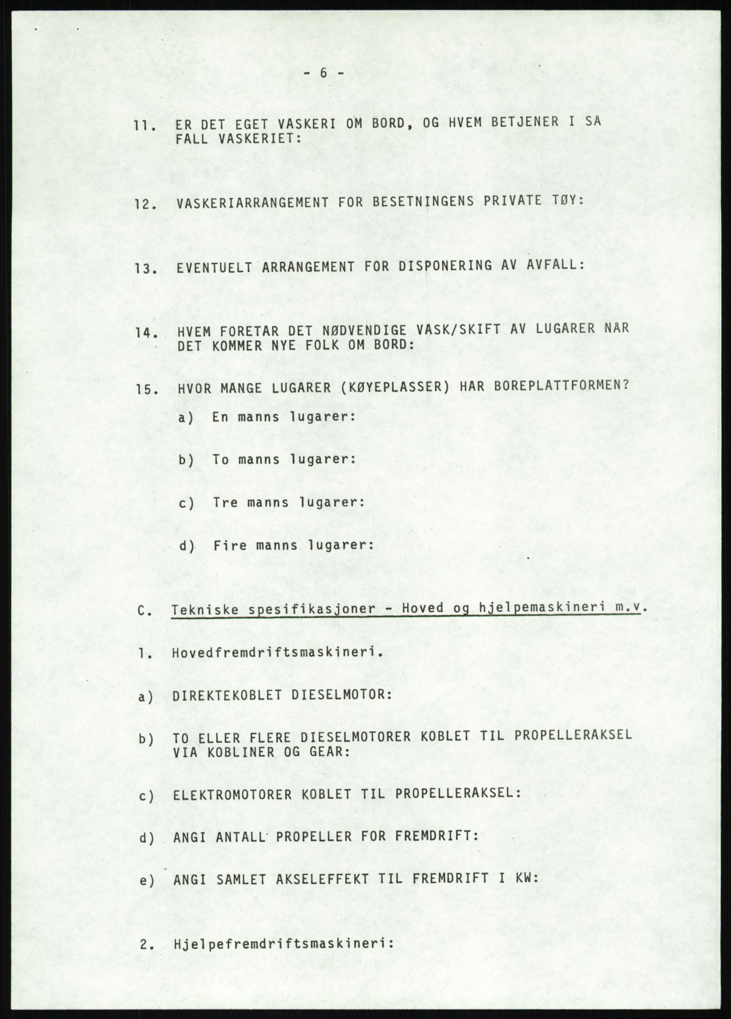 Justisdepartementet, Granskningskommisjonen ved Alexander Kielland-ulykken 27.3.1980, AV/RA-S-1165/D/L0012: H Sjøfartsdirektoratet/Skipskontrollen (Doku.liste + H1-H11, H13, H16-H22 av 52), 1980-1981, p. 581