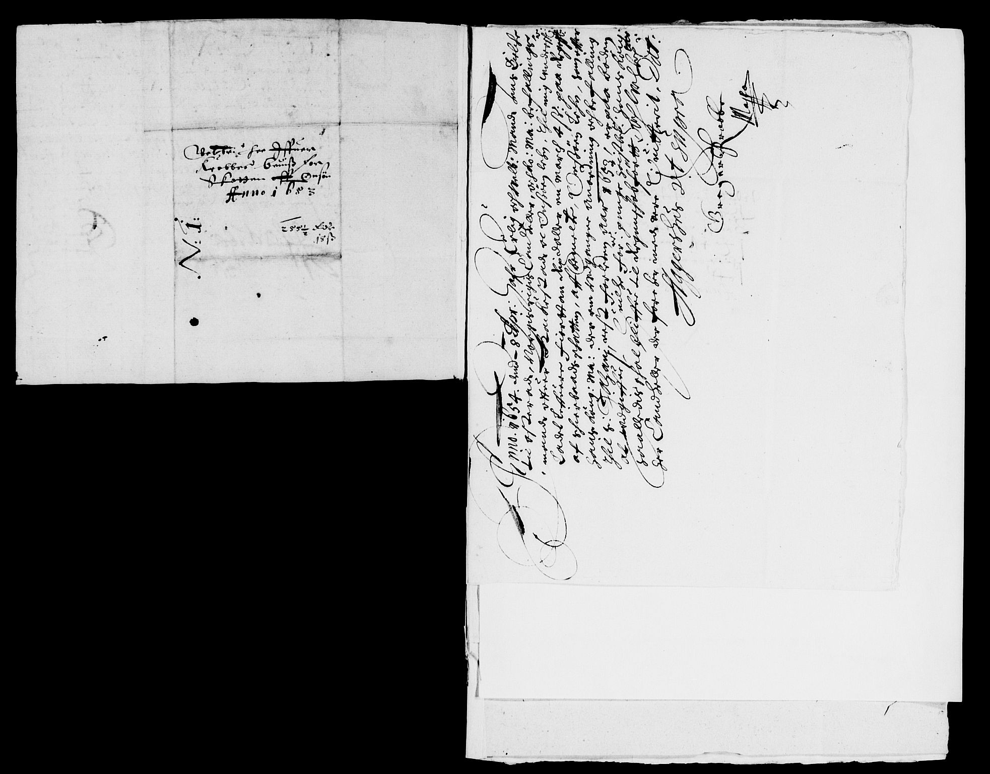 Rentekammeret inntil 1814, Reviderte regnskaper, Lensregnskaper, AV/RA-EA-5023/R/Rb/Rbe/L0003: Onsøy len, 1615-1656