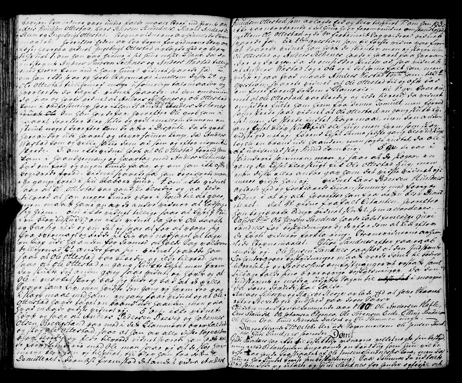 Romsdal sorenskriveri, SAT/A-4149/1/1/1A/L0015: Tingbok, 1765-1775, p. 192b-193a