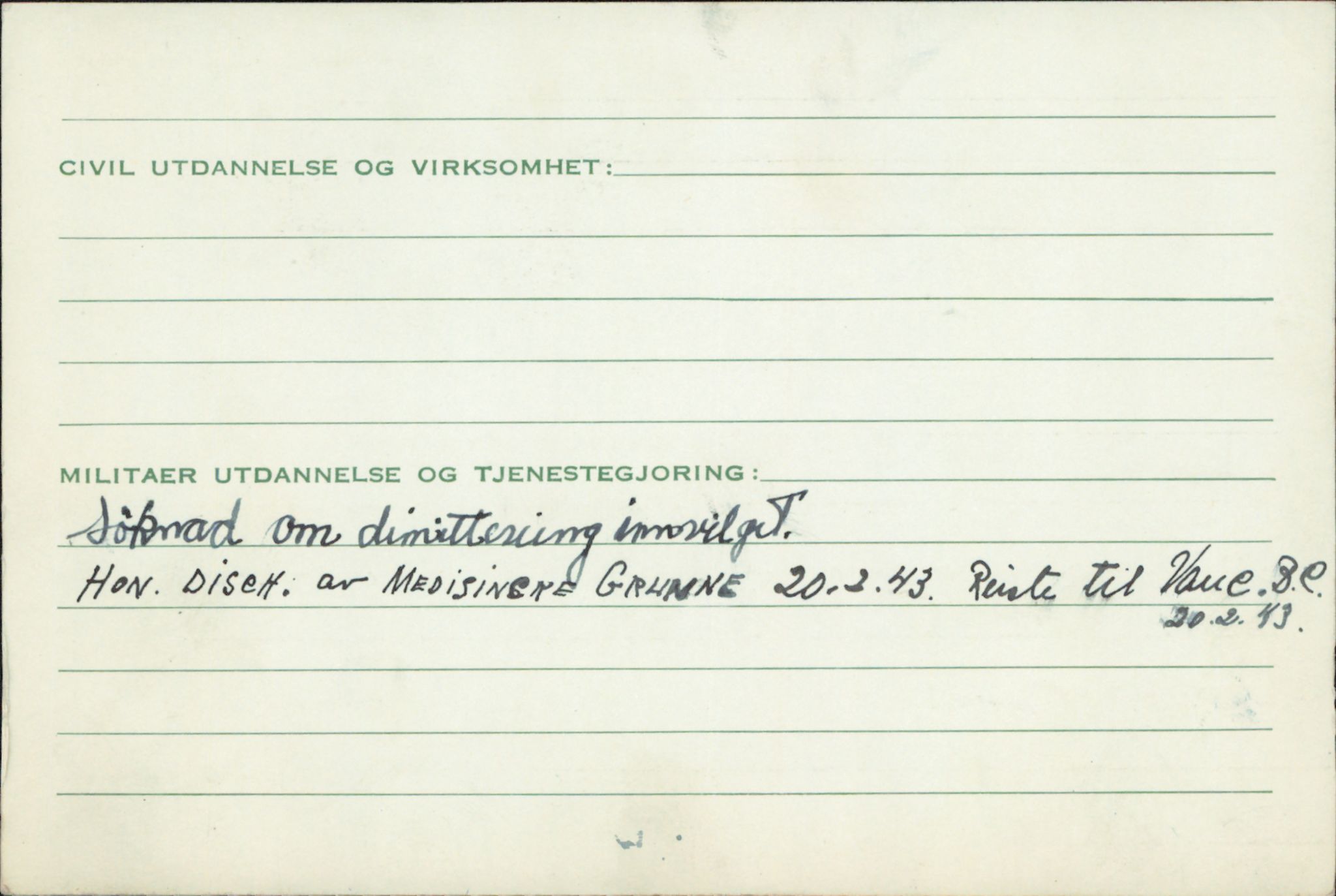 Forsvaret, Forsvarets overkommando/Luftforsvarsstaben, AV/RA-RAFA-4079/P/Pa/L0013: Personellmapper, 1905, p. 351