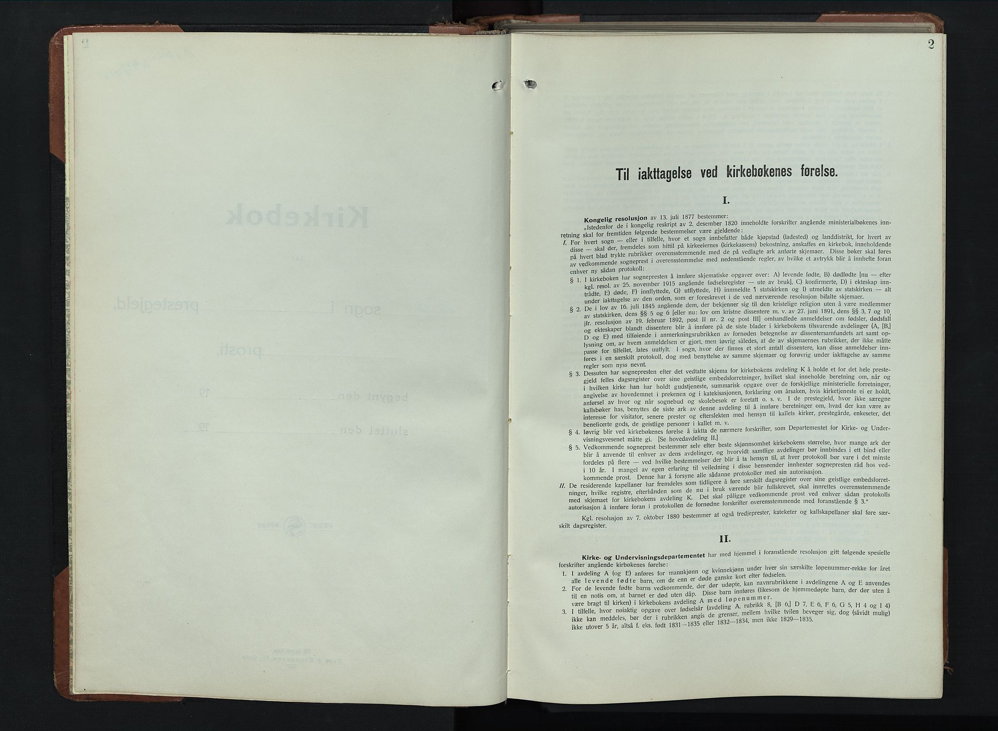 Balke prestekontor, SAH/PREST-106/H/Ha/Hab/L0002: Parish register (copy) no. 2, 1929-1951, p. 2