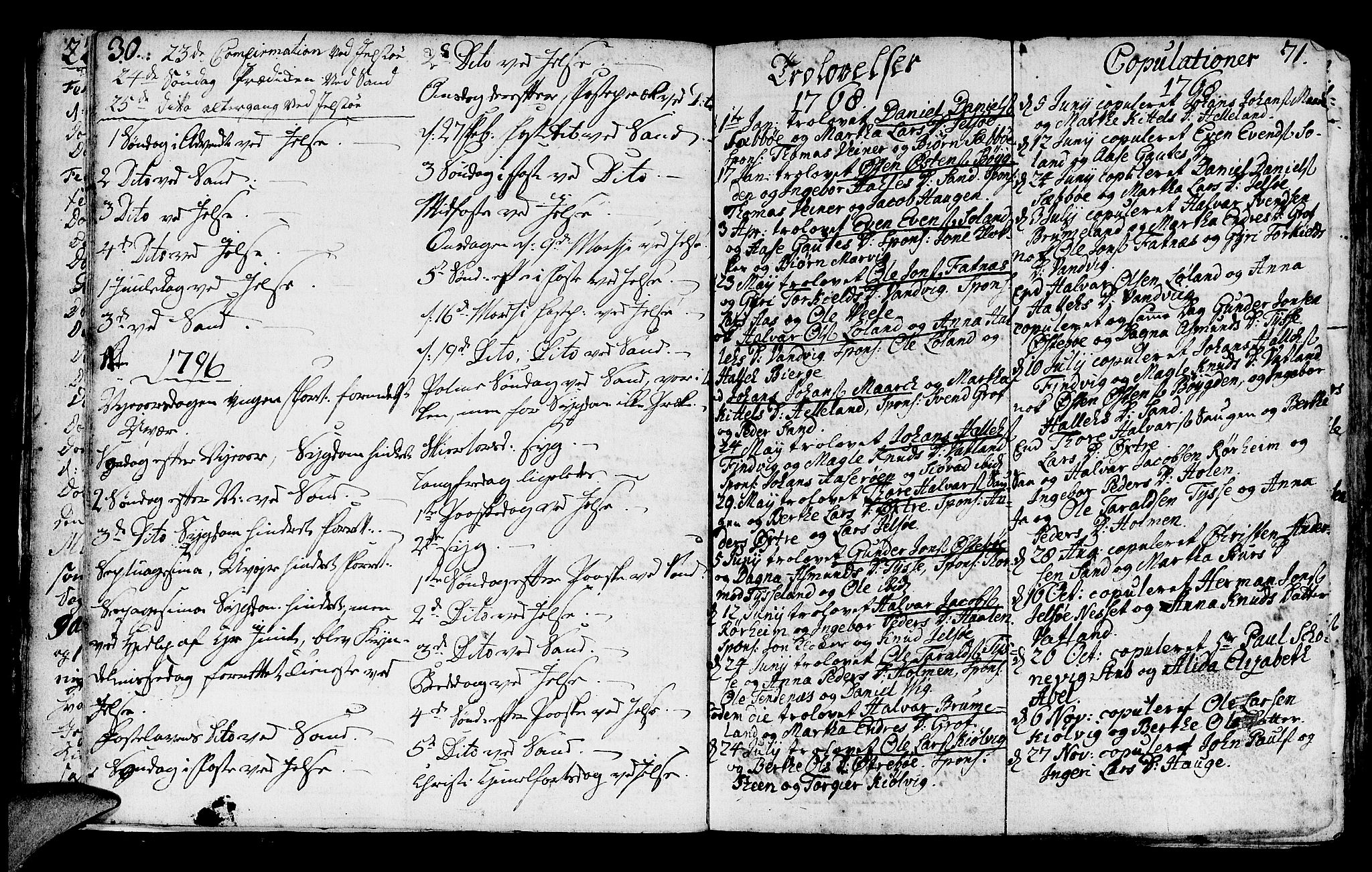 Jelsa sokneprestkontor, SAST/A-101842/01/IV: Parish register (official) no. A 3, 1768-1796, p. 30