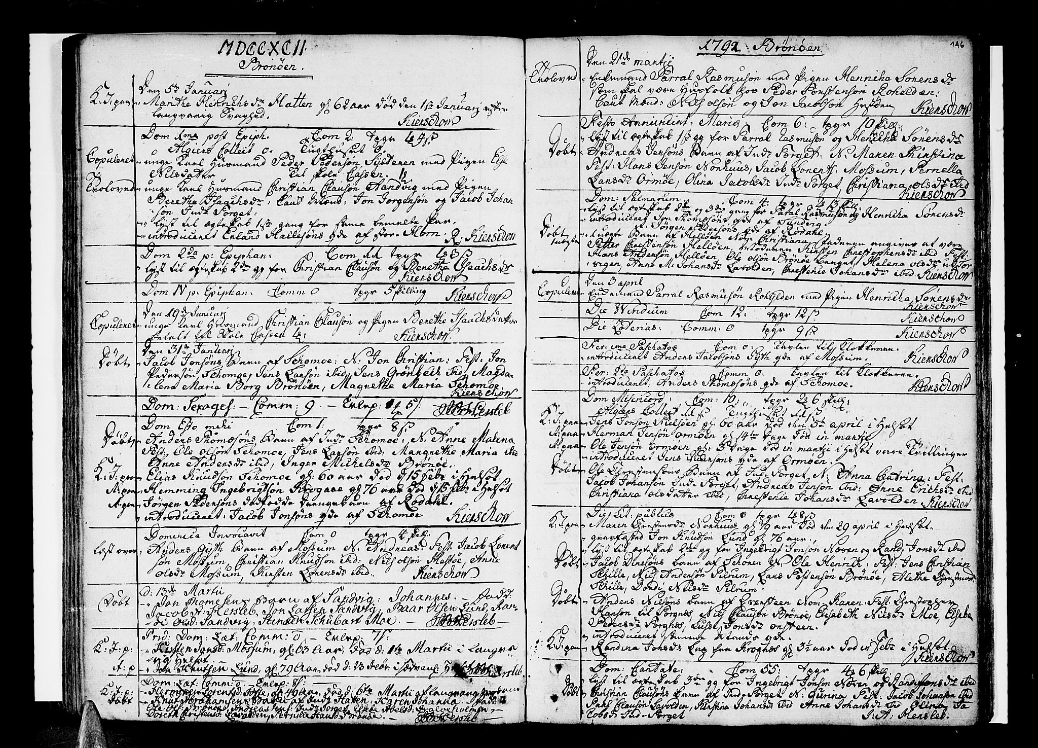 Ministerialprotokoller, klokkerbøker og fødselsregistre - Nordland, SAT/A-1459/813/L0195: Parish register (official) no. 813A05, 1752-1803, p. 146