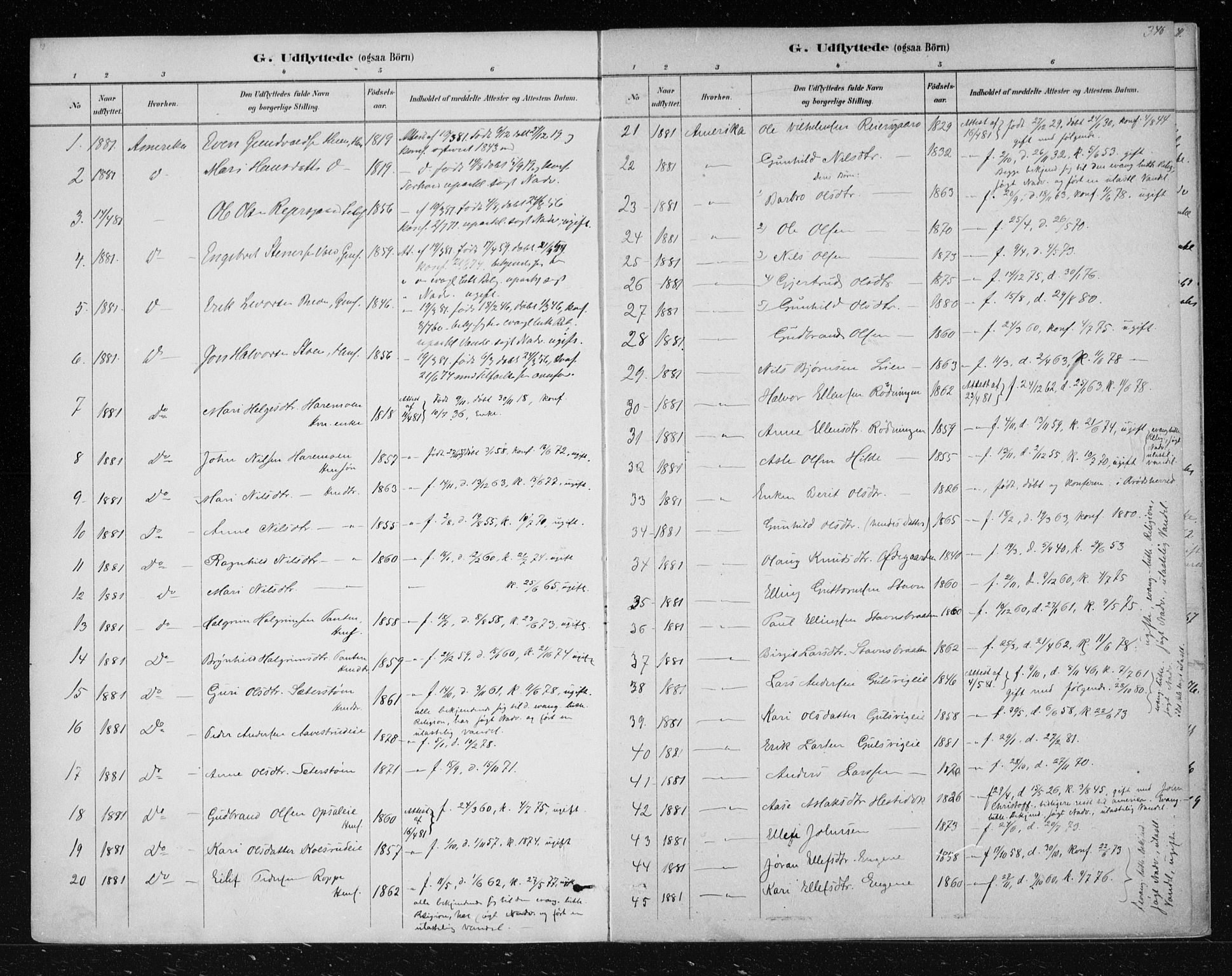 Nes kirkebøker, SAKO/A-236/F/Fa/L0012: Parish register (official) no. 12, 1881-1917, p. 340