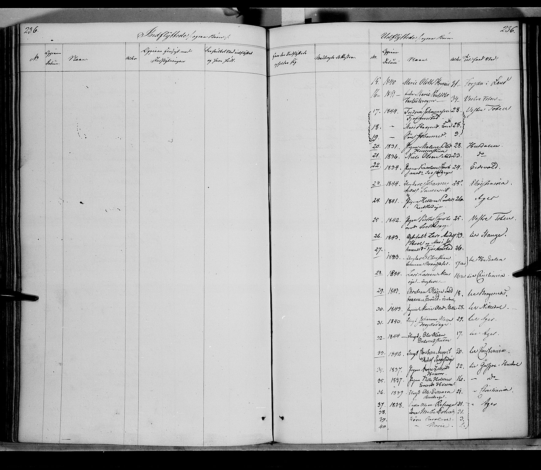 Østre Toten prestekontor, SAH/PREST-104/H/Ha/Haa/L0002: Parish register (official) no. 2, 1840-1847, p. 236