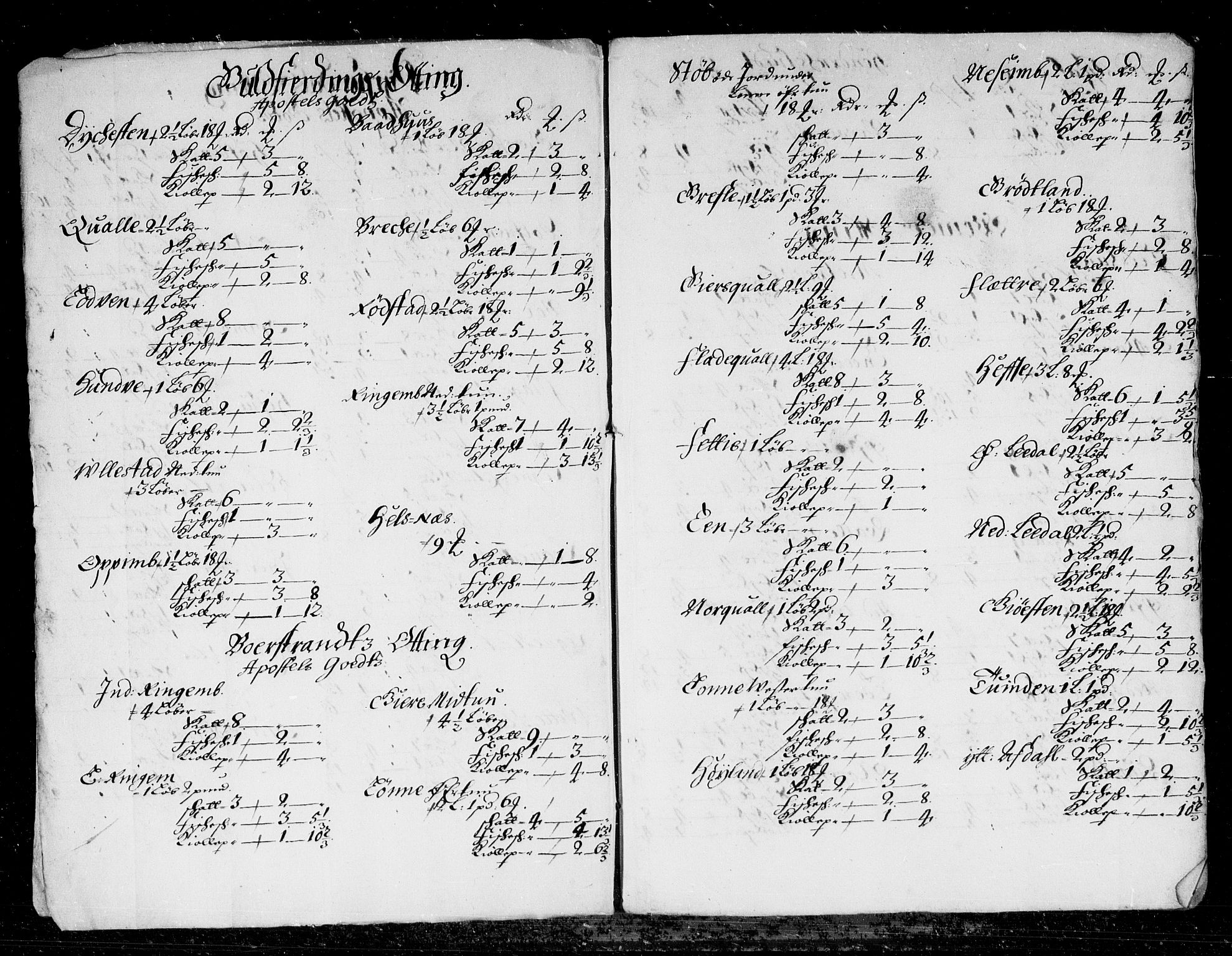 Rentekammeret inntil 1814, Reviderte regnskaper, Stiftamtstueregnskaper, Bergen stiftamt, AV/RA-EA-6043/R/Rc/L0062: Bergen stiftamt, 1682