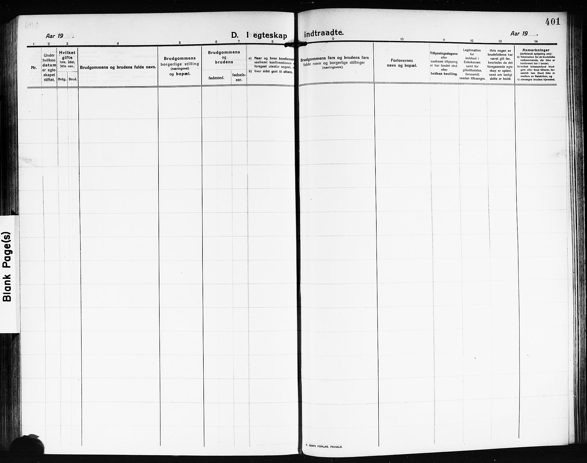 Moss prestekontor Kirkebøker, AV/SAO-A-2003/G/Ga/L0008: Parish register (copy) no. I 8, 1913-1923, p. 401