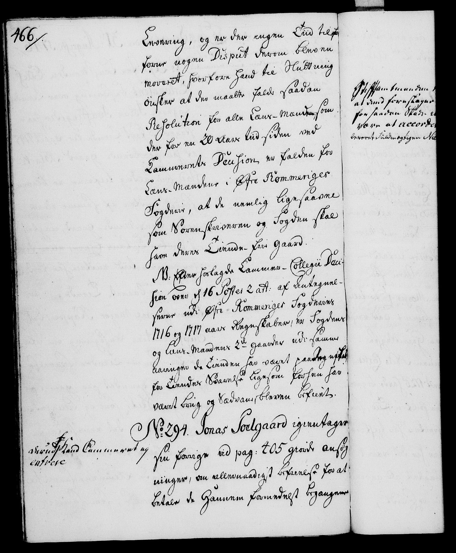 Rentekammeret, Kammerkanselliet, RA/EA-3111/G/Gh/Gha/L0027: Norsk ekstraktmemorialprotokoll (merket RK 53.72), 1745-1746, p. 466