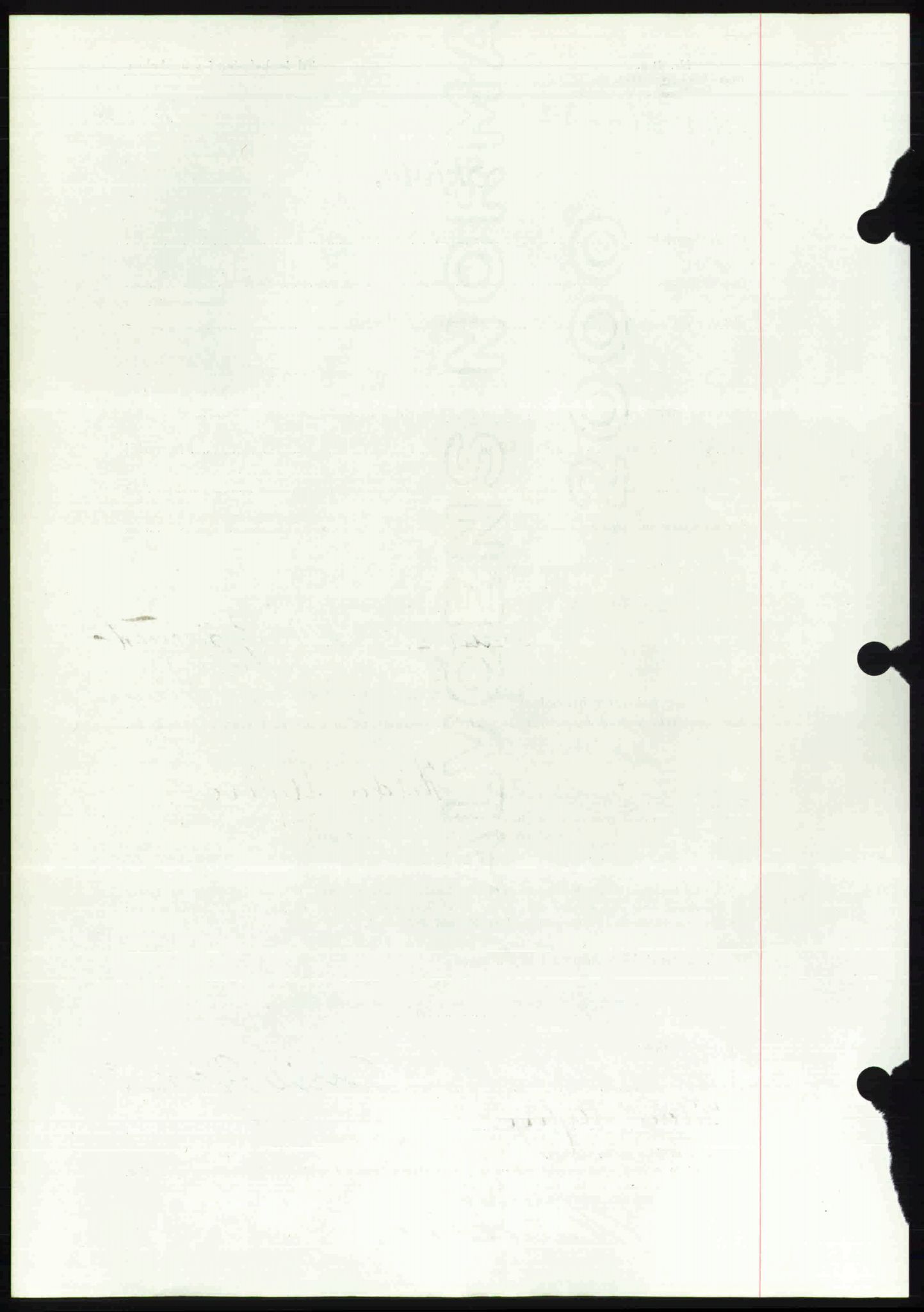 Toten tingrett, SAH/TING-006/H/Hb/Hbc/L0007: Mortgage book no. Hbc-07, 1939-1940, Diary no: : 39/1940