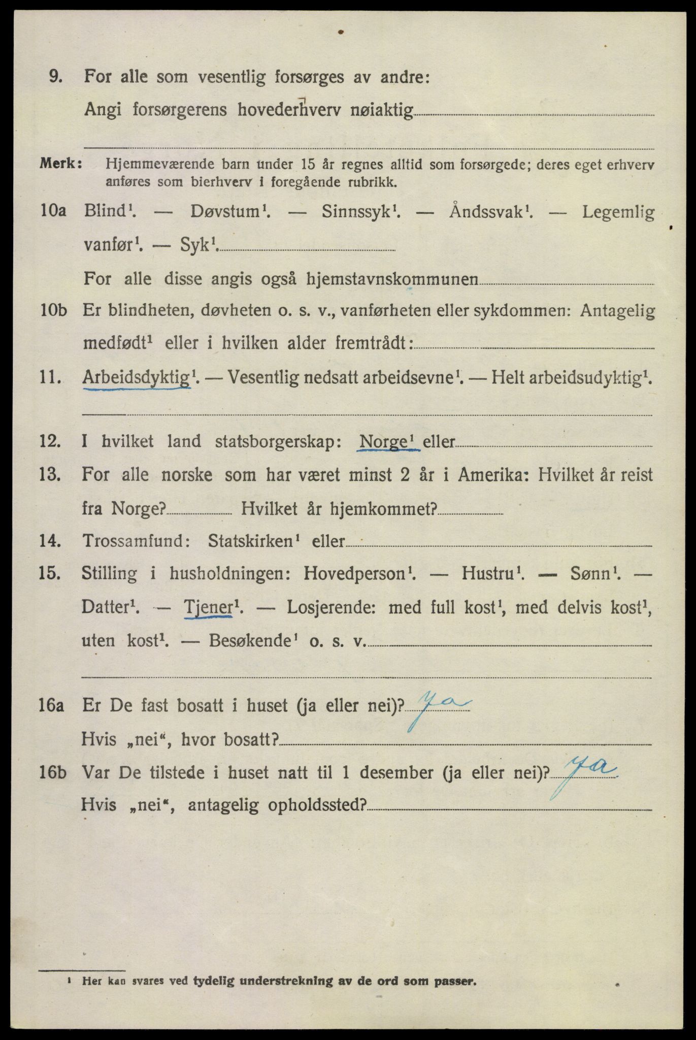 SAKO, 1920 census for Hedrum, 1920, p. 8826