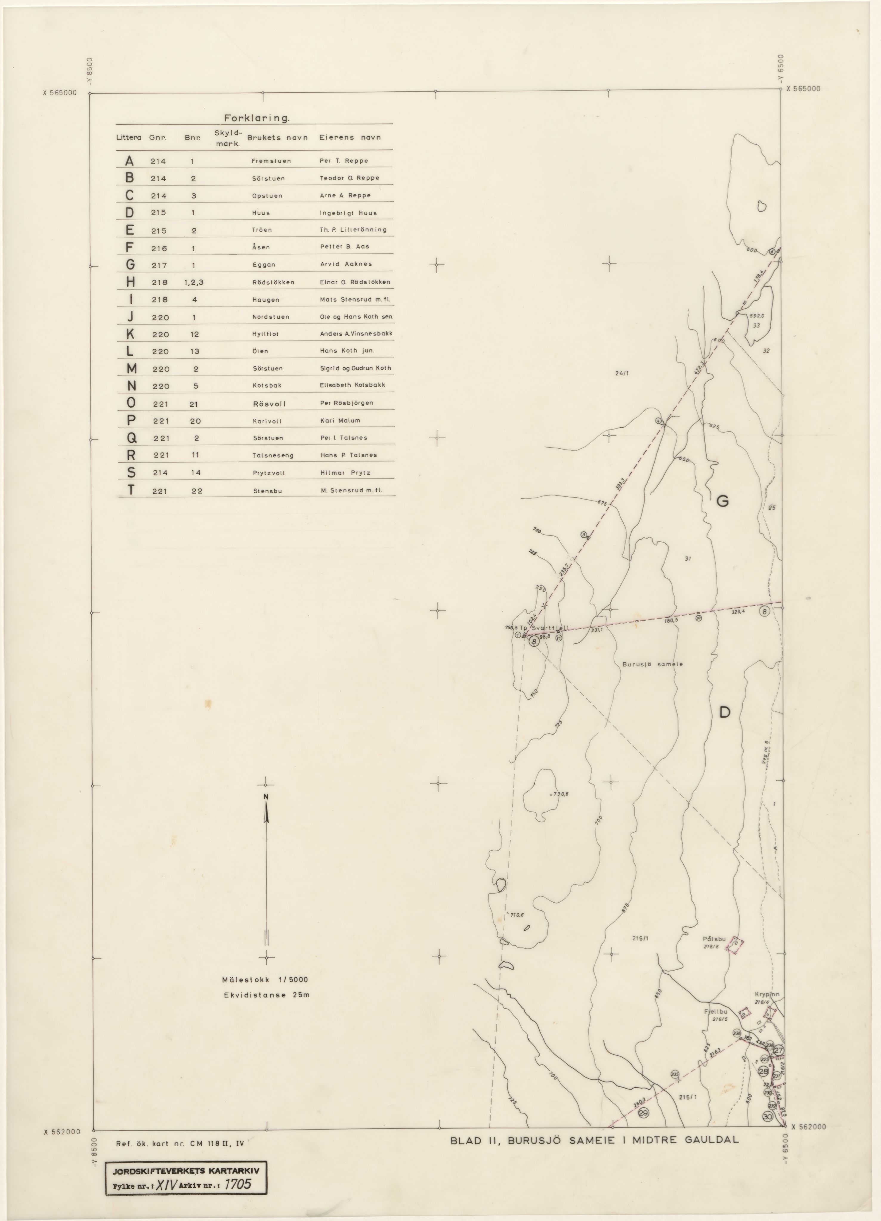 Jordskifteverkets kartarkiv, RA/S-3929/T, 1859-1988, p. 2669