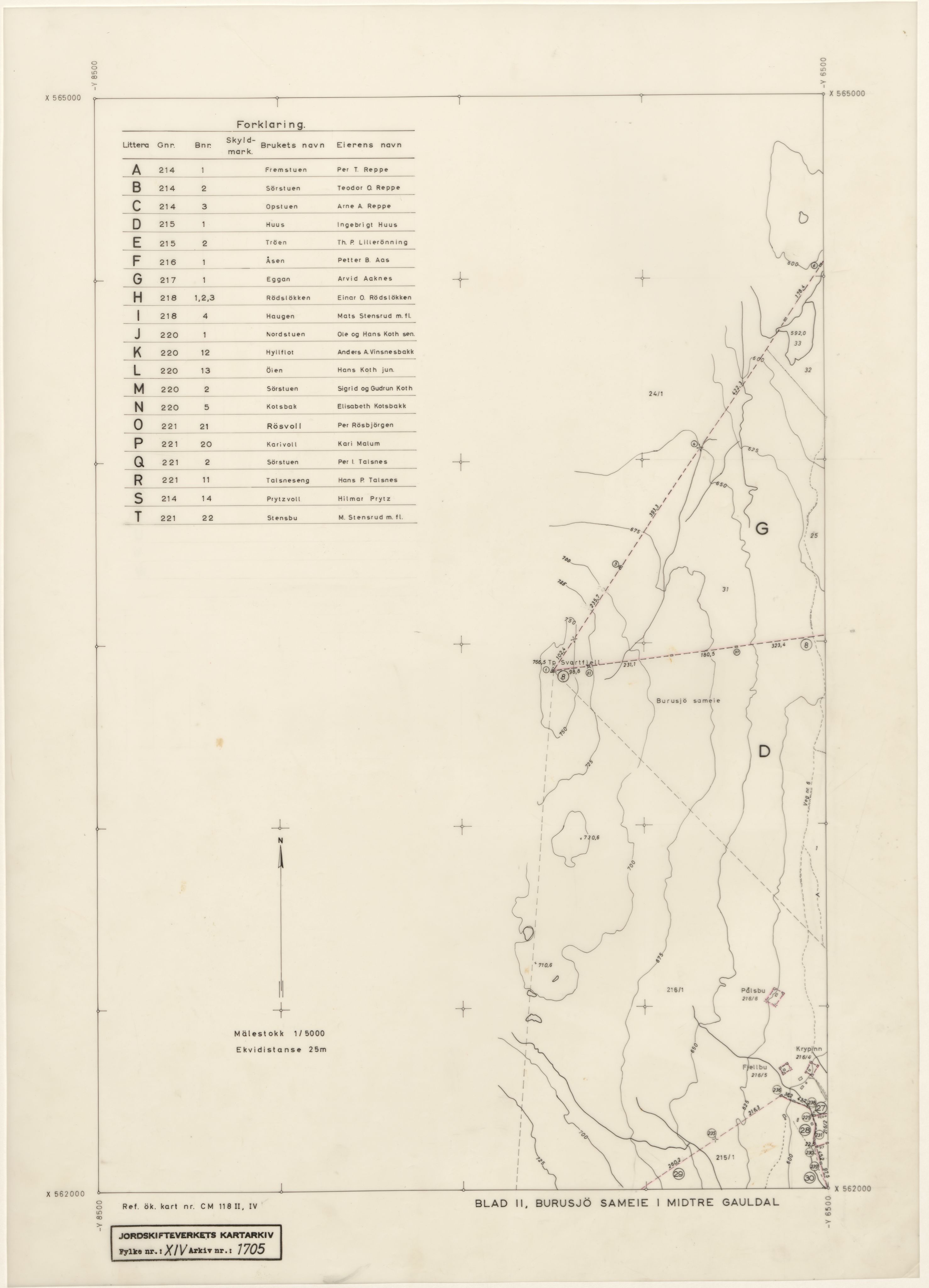 Jordskifteverkets kartarkiv, AV/RA-S-3929/T, 1859-1988, p. 2669