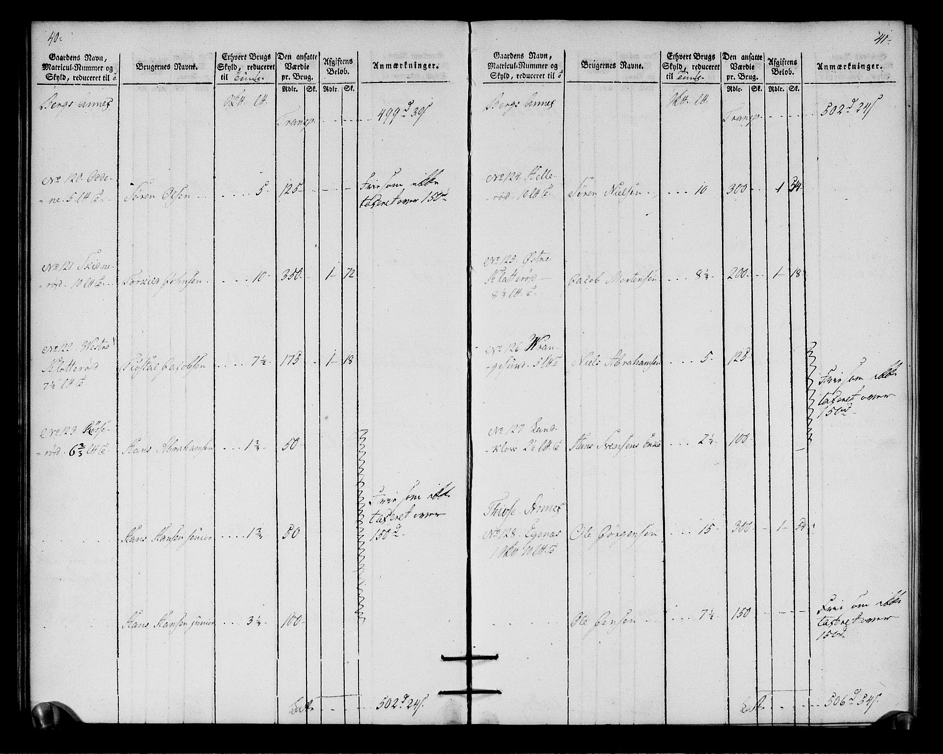 Rentekammeret inntil 1814, Realistisk ordnet avdeling, RA/EA-4070/N/Ne/Nea/L0179: Larvik grevskap. Oppebørselsregister, 1803, p. 23