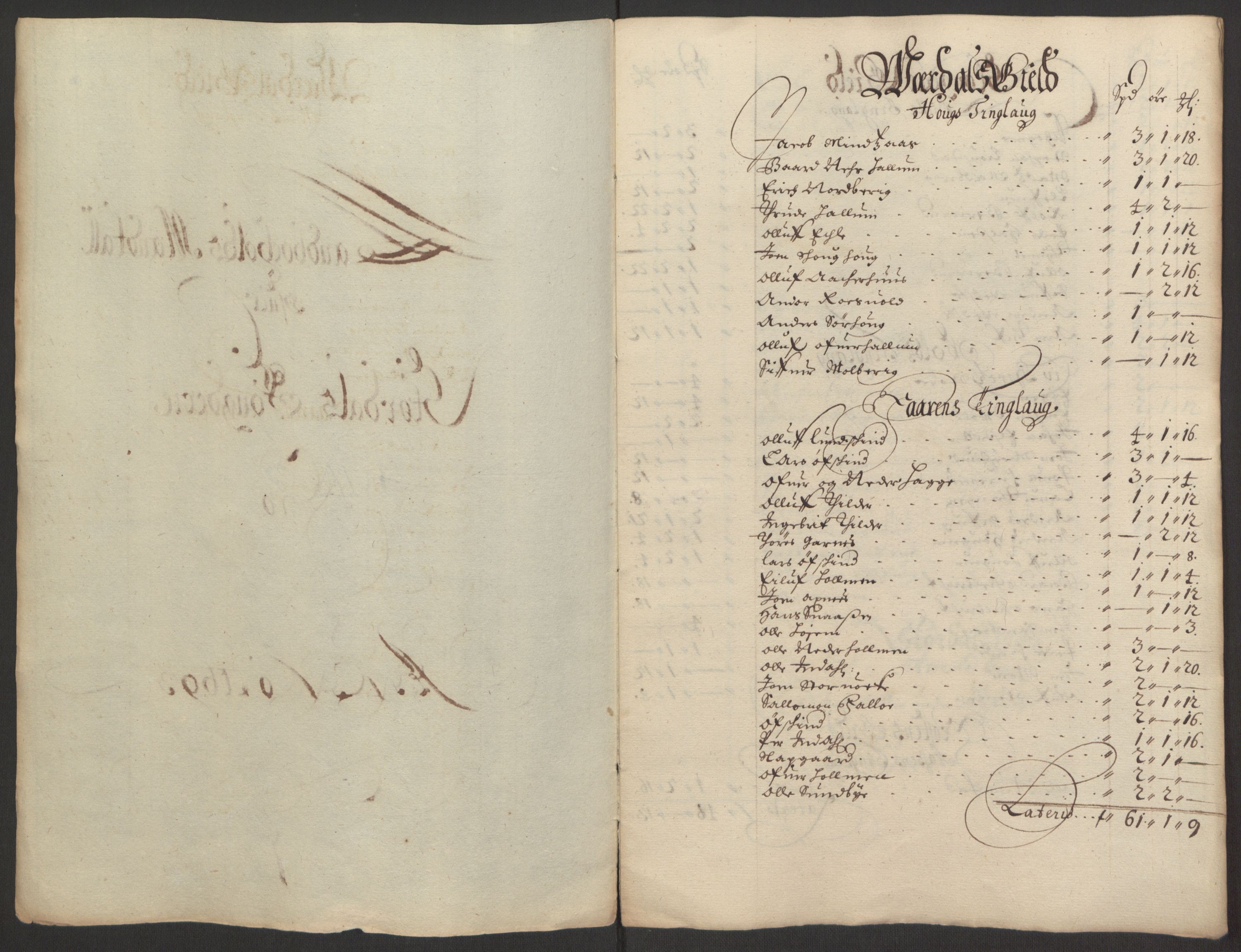 Rentekammeret inntil 1814, Reviderte regnskaper, Fogderegnskap, AV/RA-EA-4092/R62/L4186: Fogderegnskap Stjørdal og Verdal, 1693-1694, p. 121