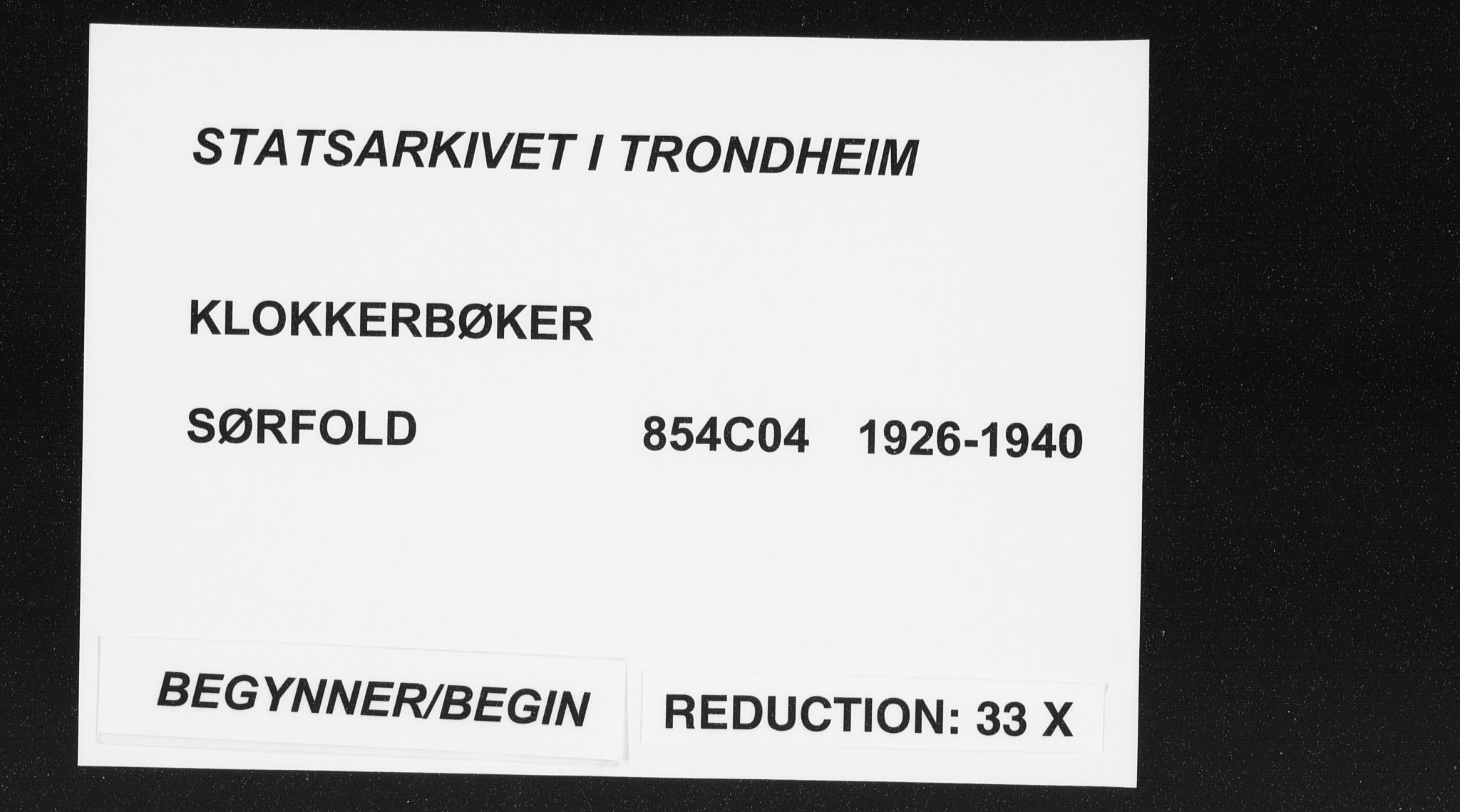 Ministerialprotokoller, klokkerbøker og fødselsregistre - Nordland, SAT/A-1459/854/L0788: Parish register (copy) no. 854C04, 1926-1940