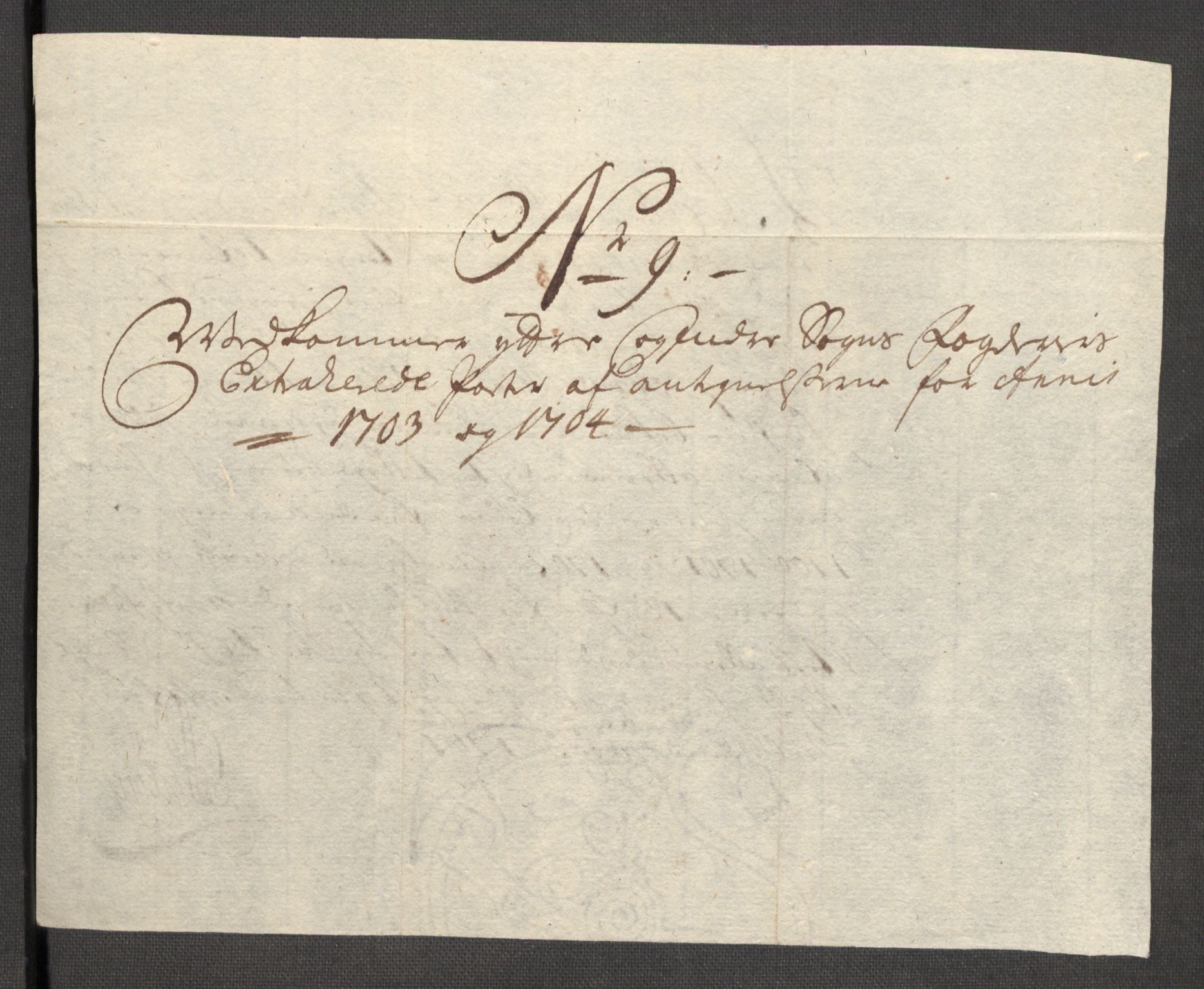 Rentekammeret inntil 1814, Reviderte regnskaper, Fogderegnskap, AV/RA-EA-4092/R52/L3313: Fogderegnskap Sogn, 1703-1704, p. 581